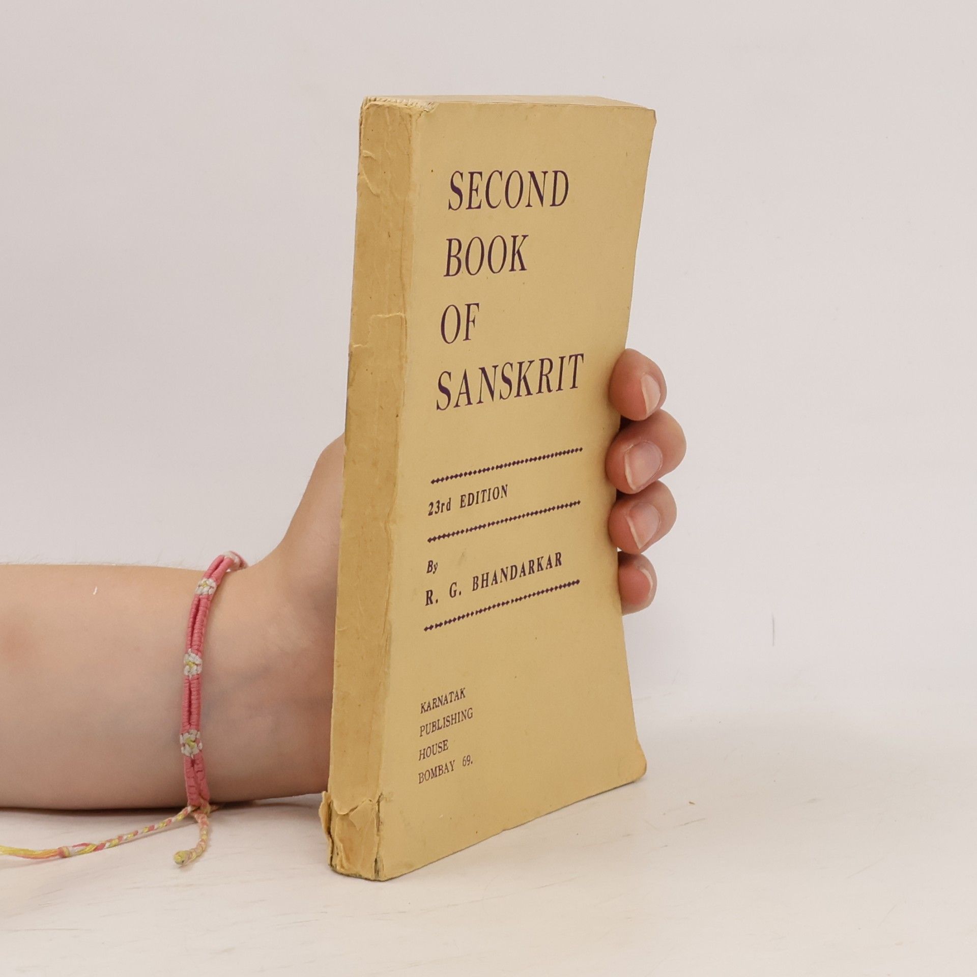 Ramkrishna Gopal Bhandarkar Second Book of Sanskrit