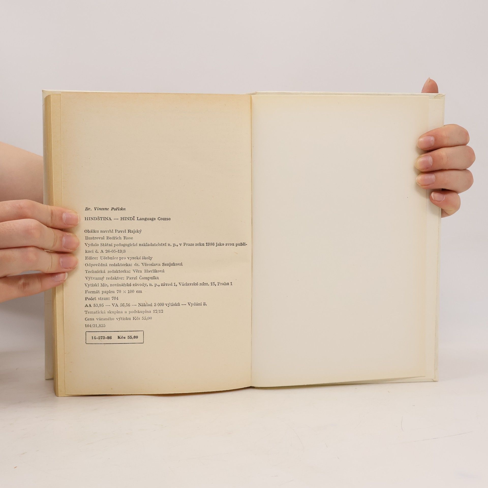 Vincenc Pořízka Hindština – Hindí Language Course