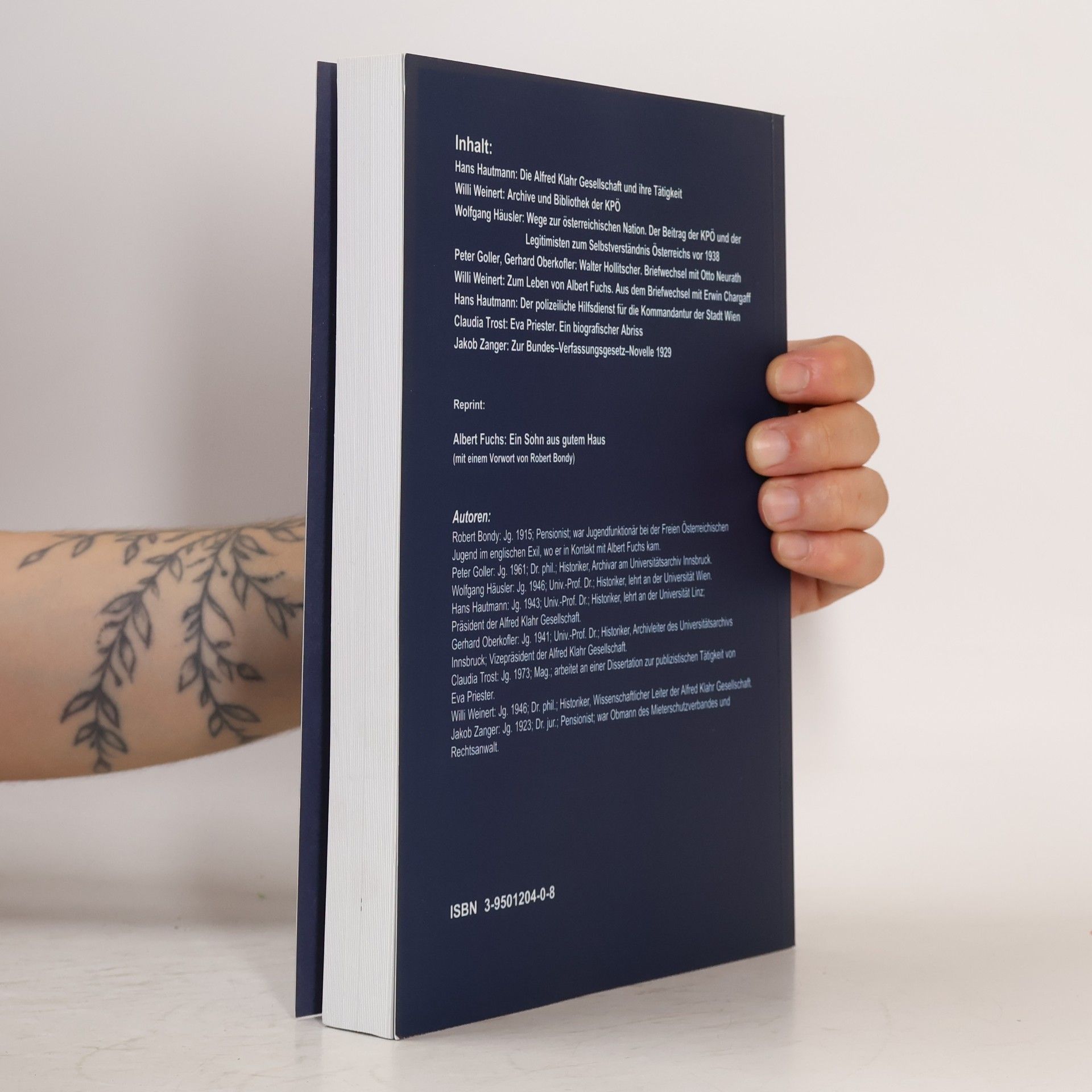 Hans Hautmann Die Alfred-Klahr-Gesellschaft und ihr Archiv