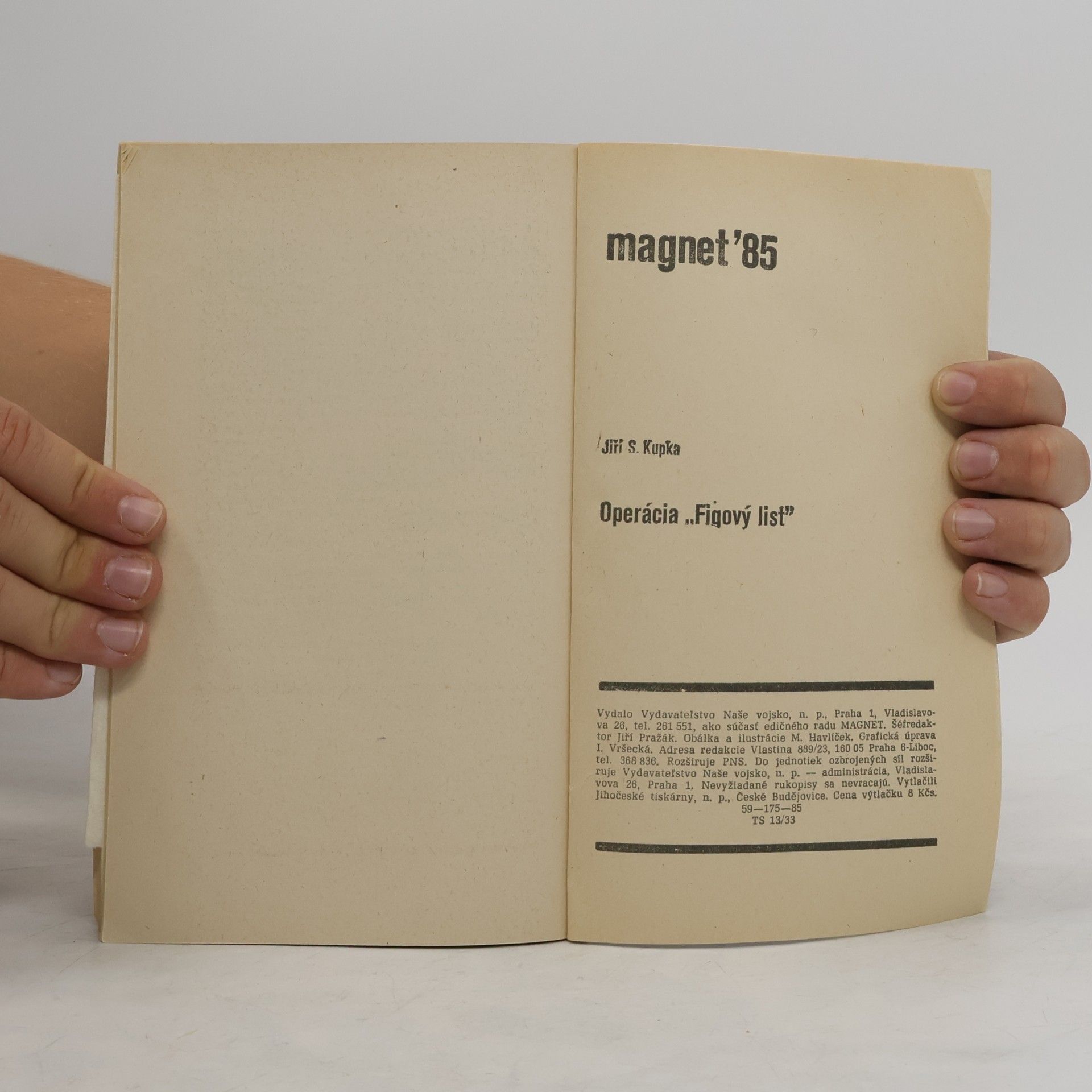 Jiří Svetozar Kupka Operácia "Figový list"