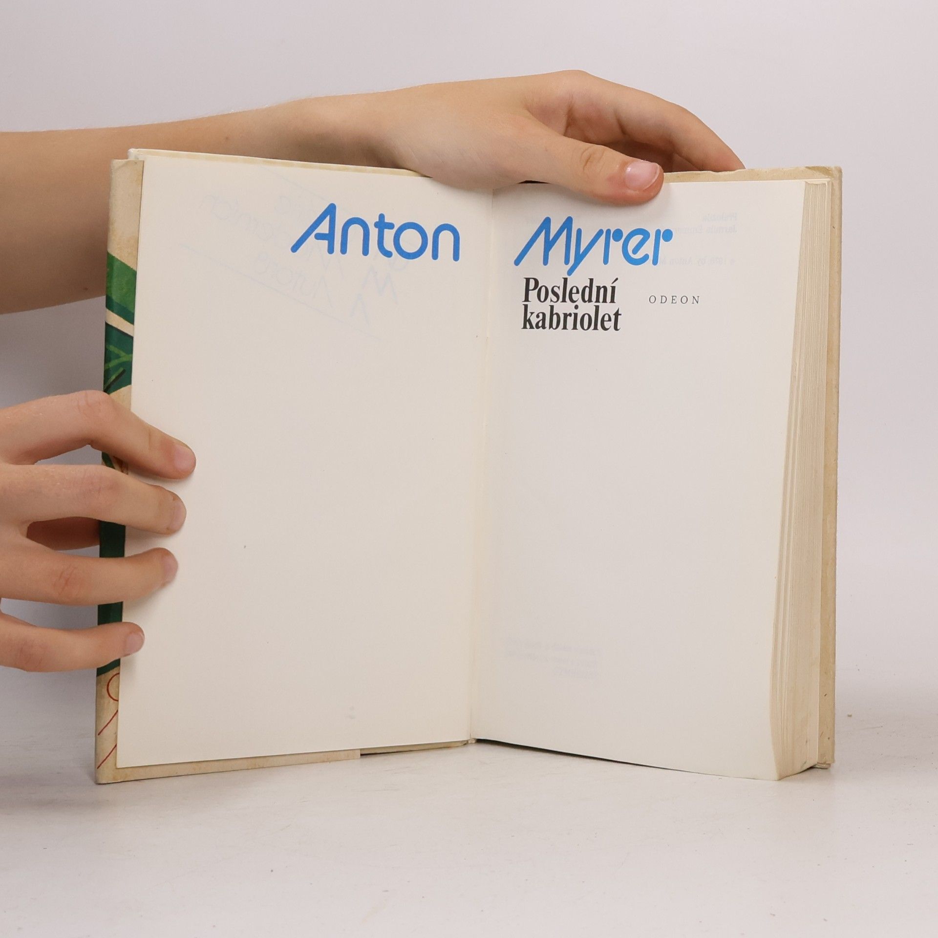 Anton Myrer Poslední kabriolet