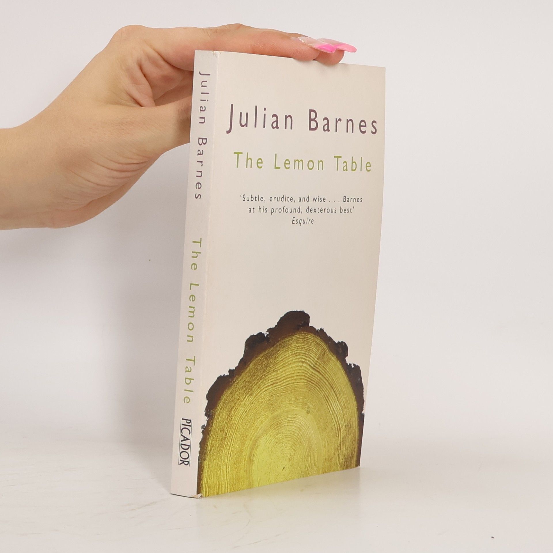 Julian Barnes The Lemon Table