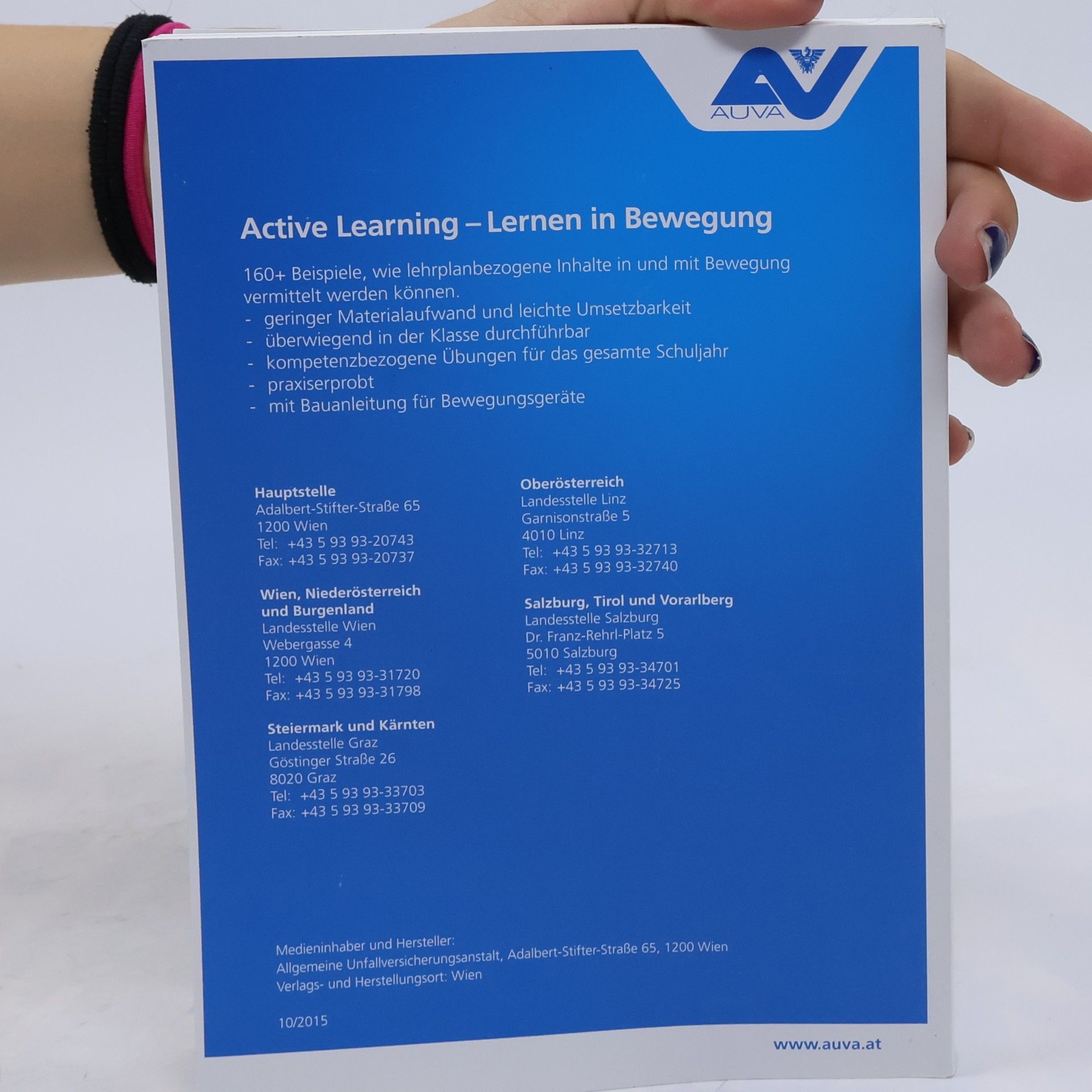AA.VV. Active Learning. Lernen in Bewegung
