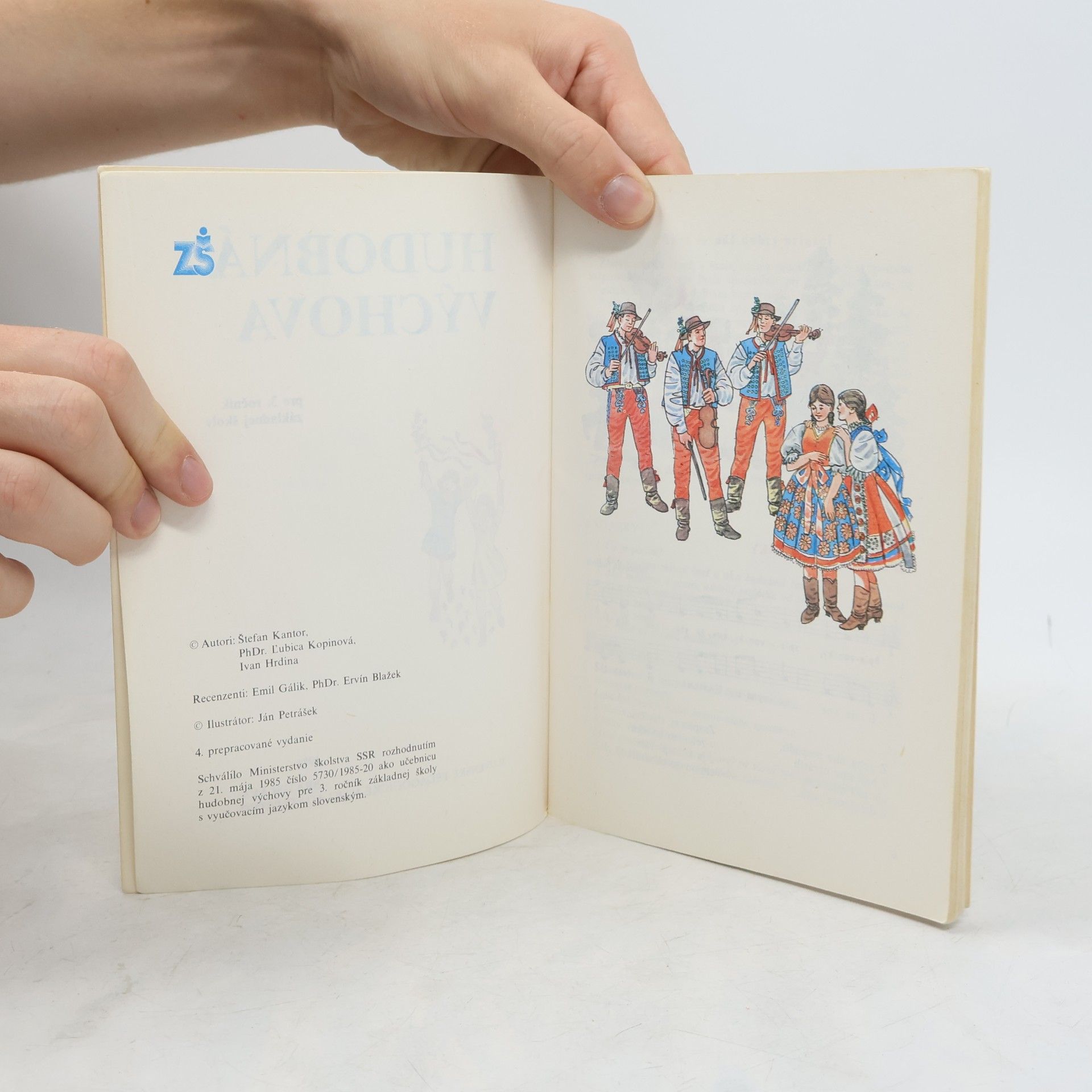 Various authors Hudobná výchova pre 3. ročník základnej školy