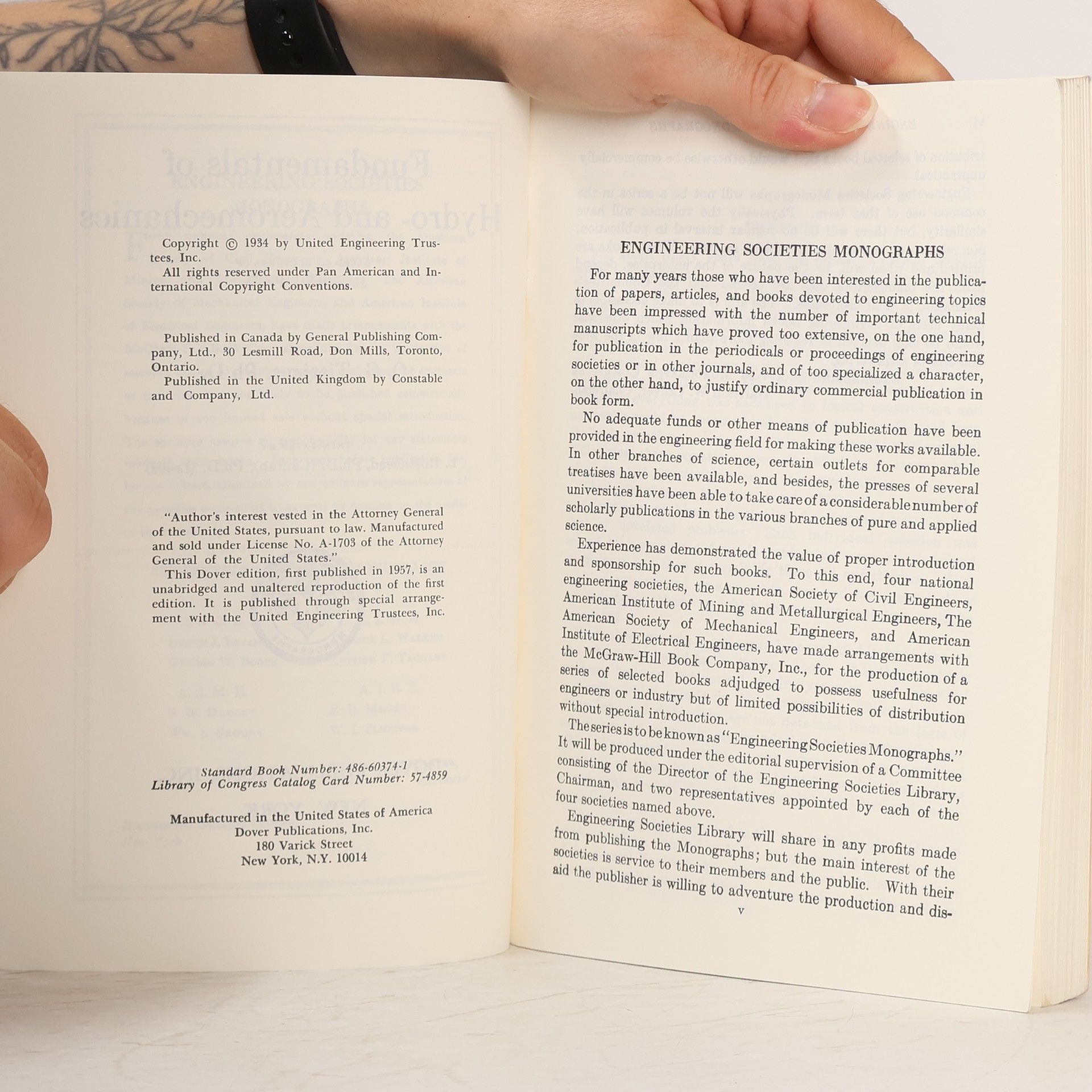Ludwig Prandtl Dover Books on Aeronautical Engineering: Fundamentals of Hydro- and Aeromechanics