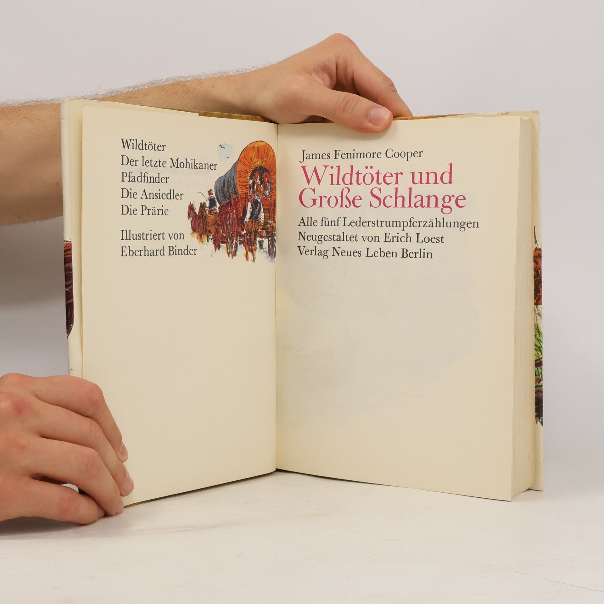 James Fenimore Cooper Wildtöter und Große Schlange
