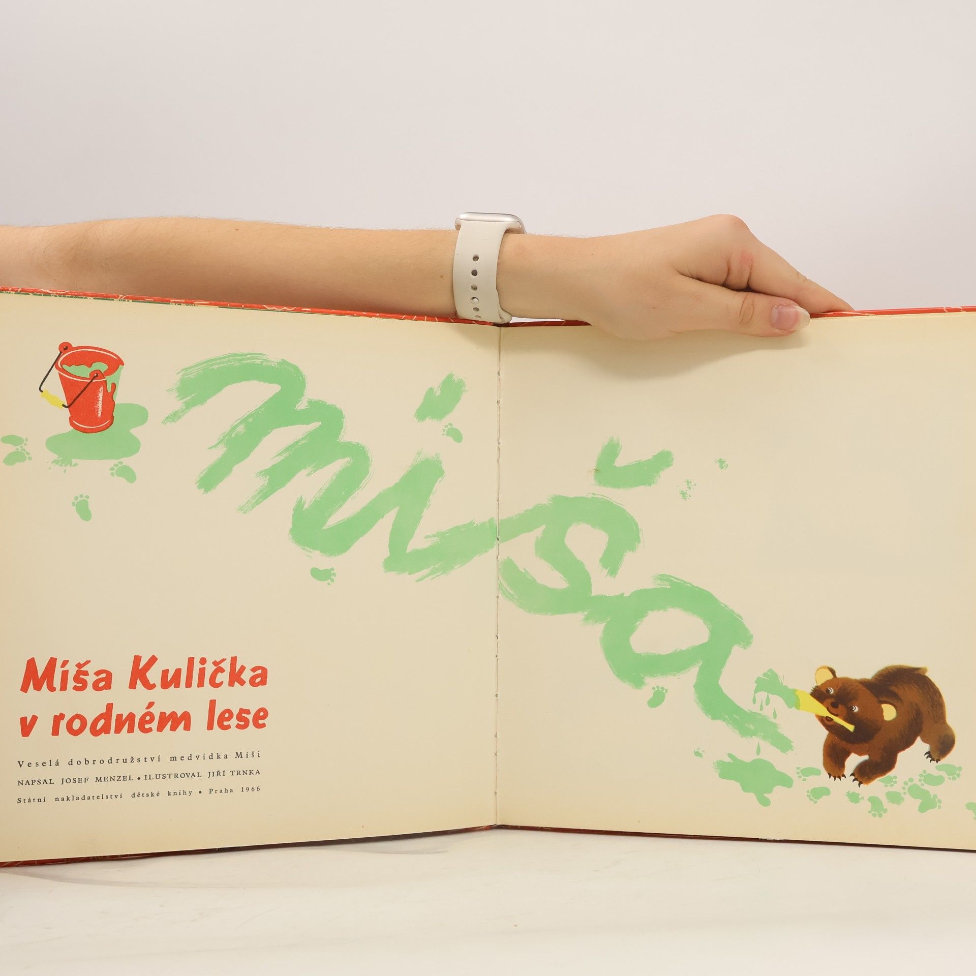 Josef Menzel Míša kulička v rodném lese