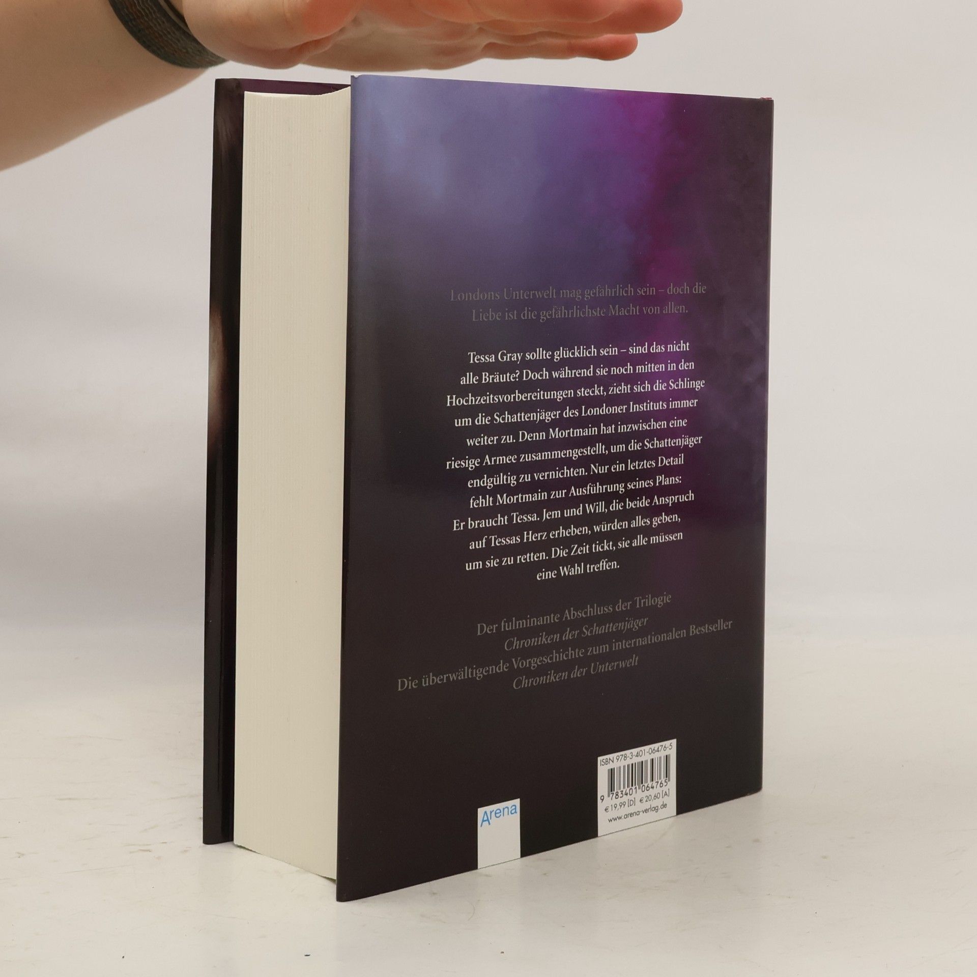 Cassandra Clare Chroniken der Schattenjäger. Clockwork Princess