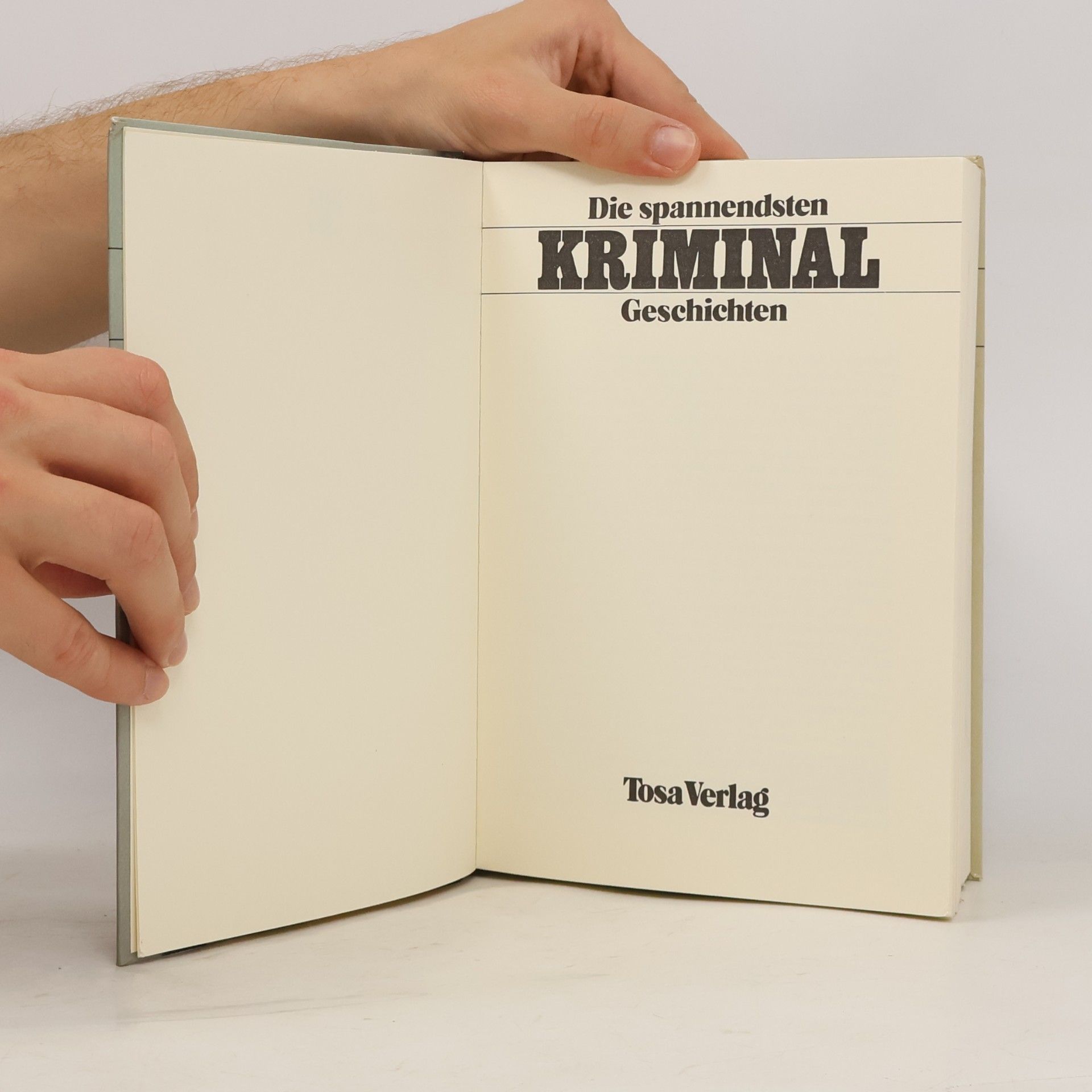 Collectif d'auteurs Die spannendsten Kriminal Geschichten