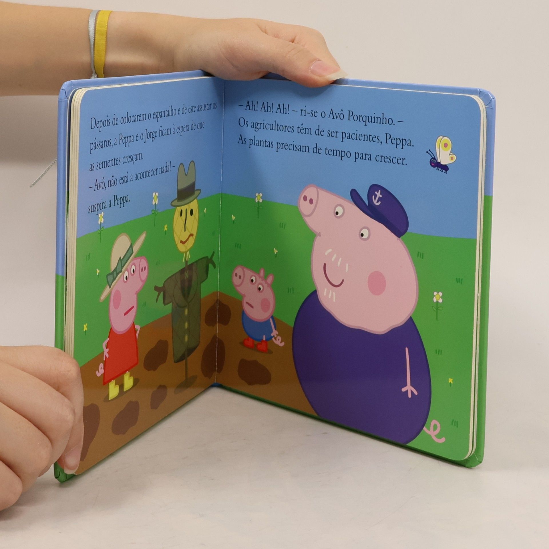 Baker, Mark A Peppa vai à horta