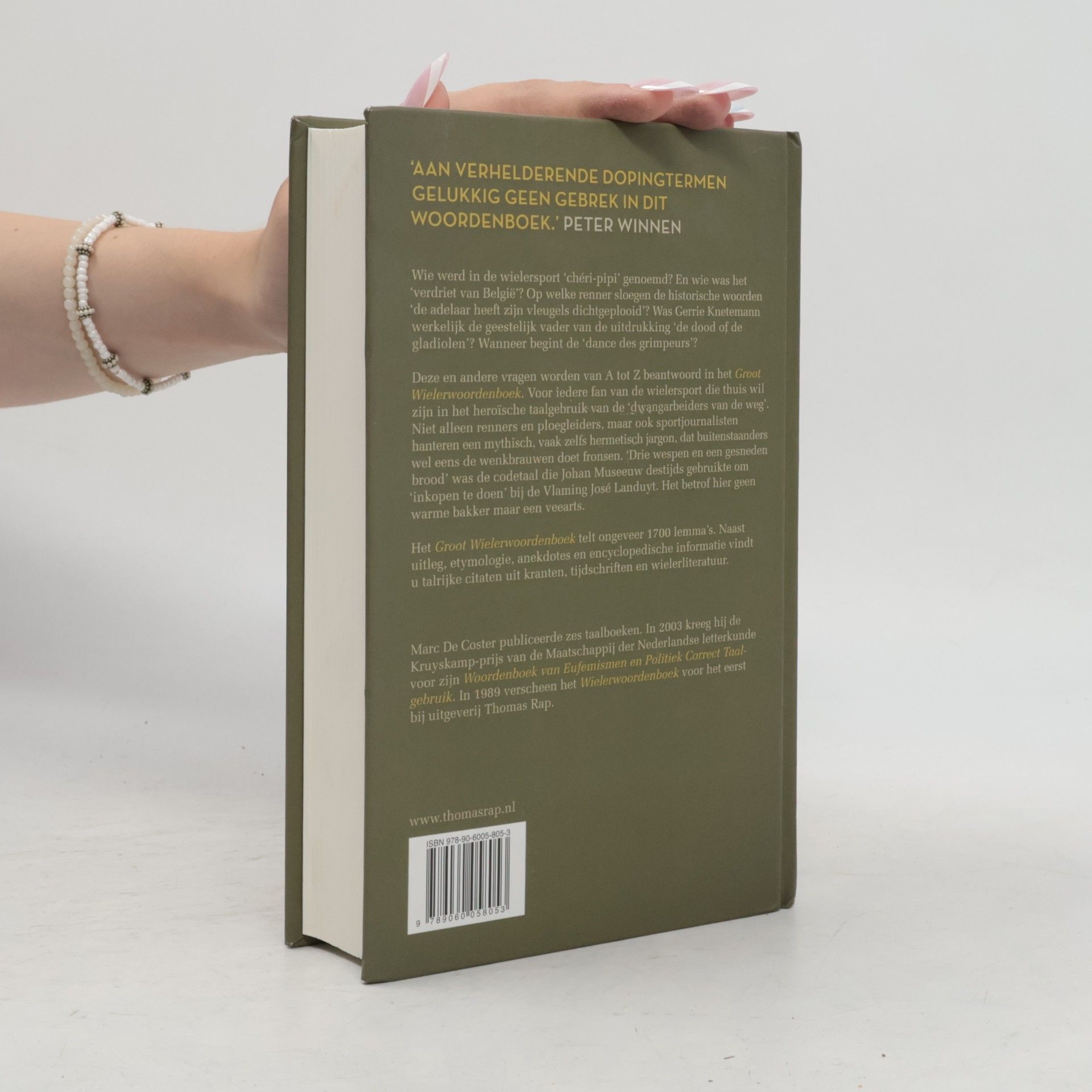 Marc de Coster Groot wielerwoordenboek