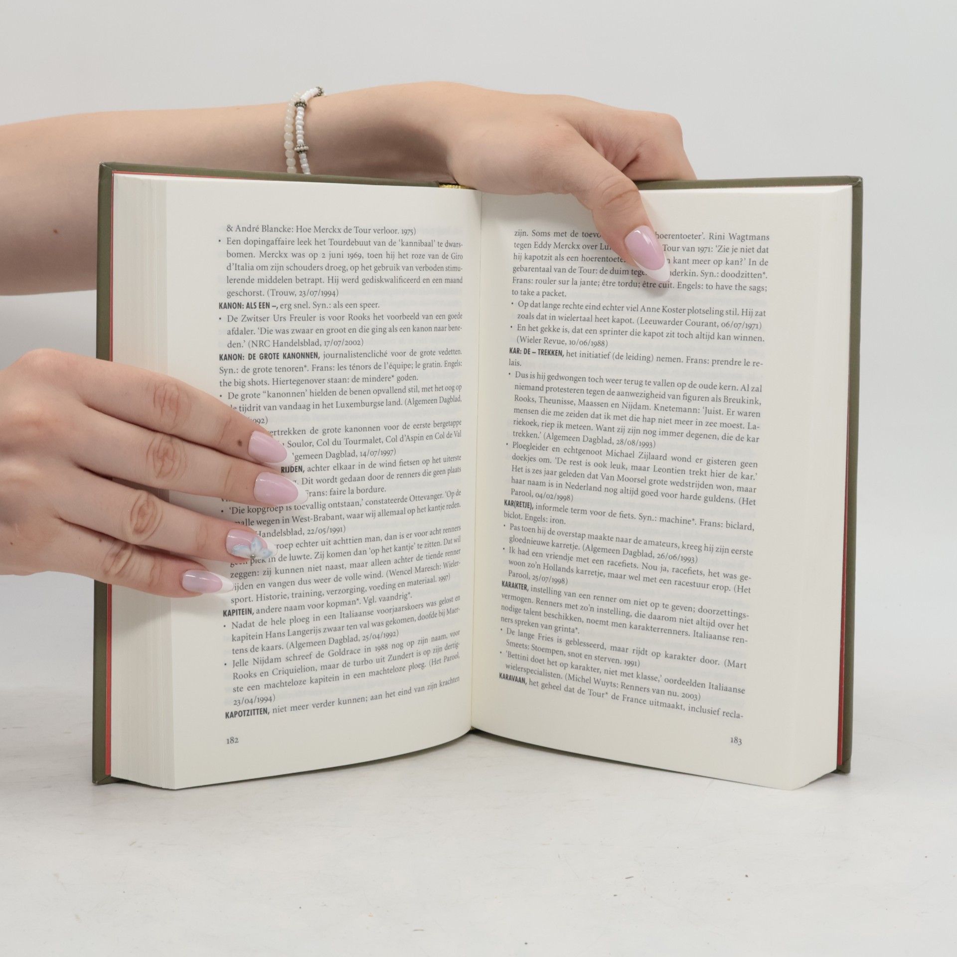 Marc de Coster Groot wielerwoordenboek