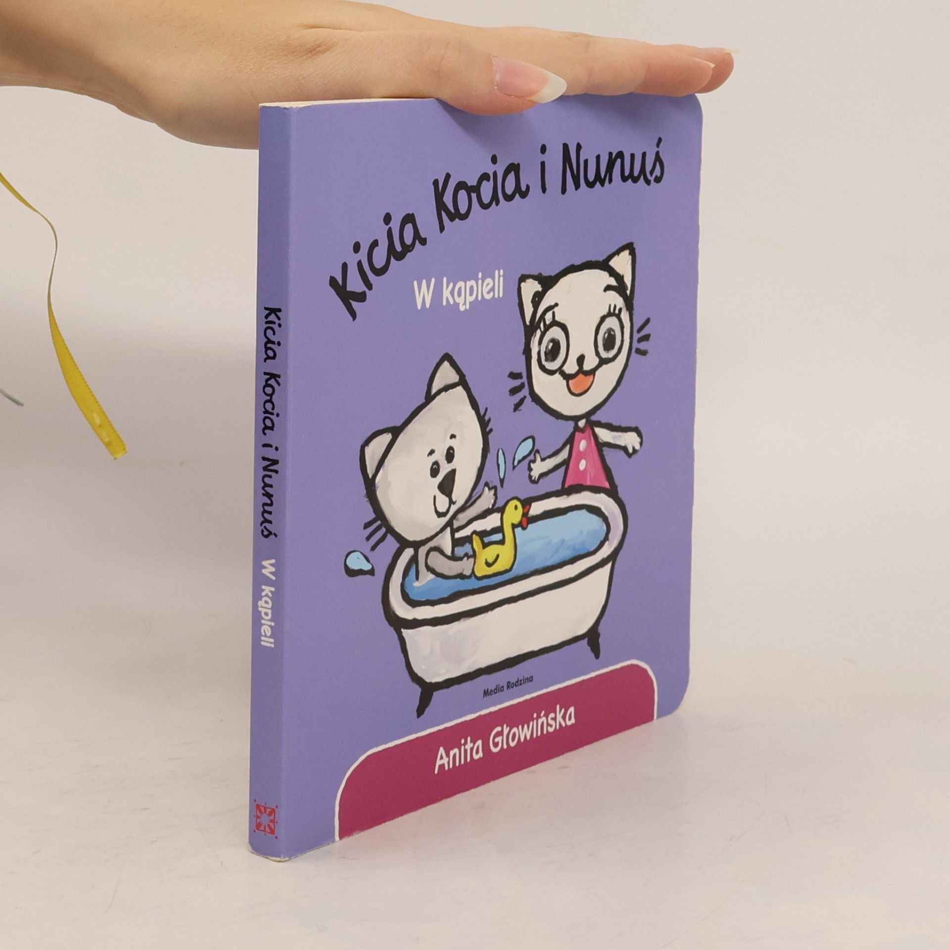 Anita Głowińska Kicia Kocia i Nunuś W kąpieli