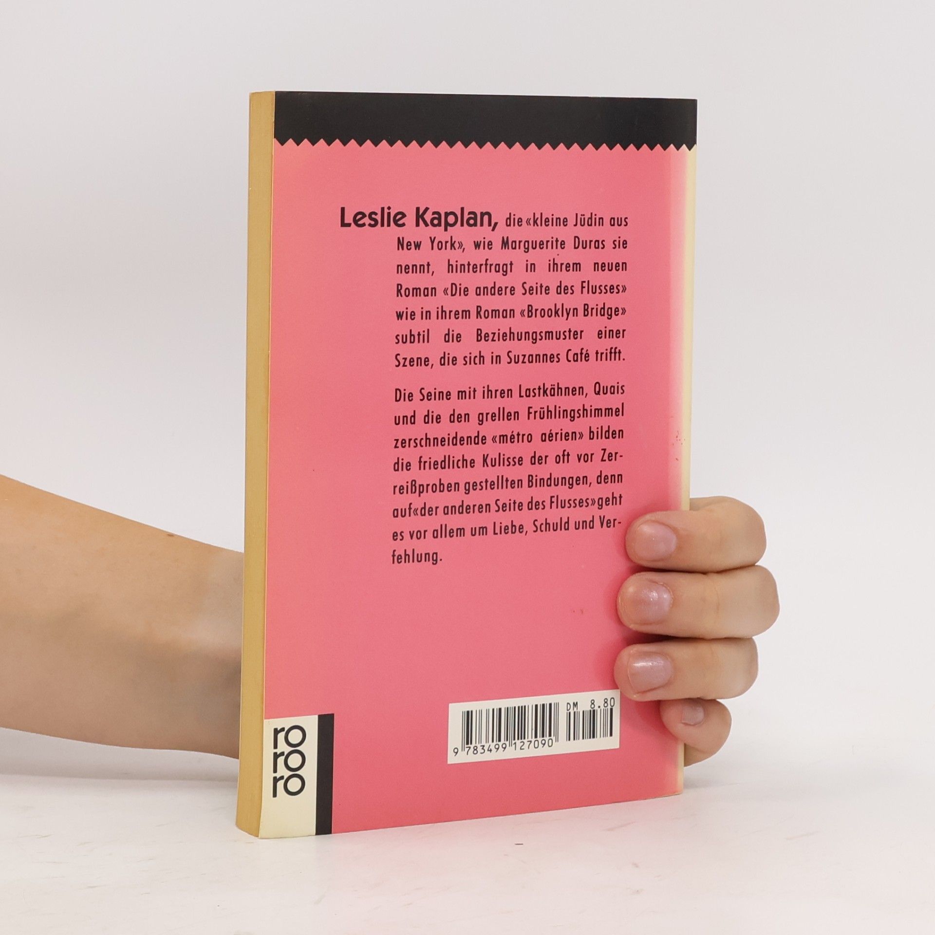 Leslie Kaplan Die andere Seite des Flusses. Roman