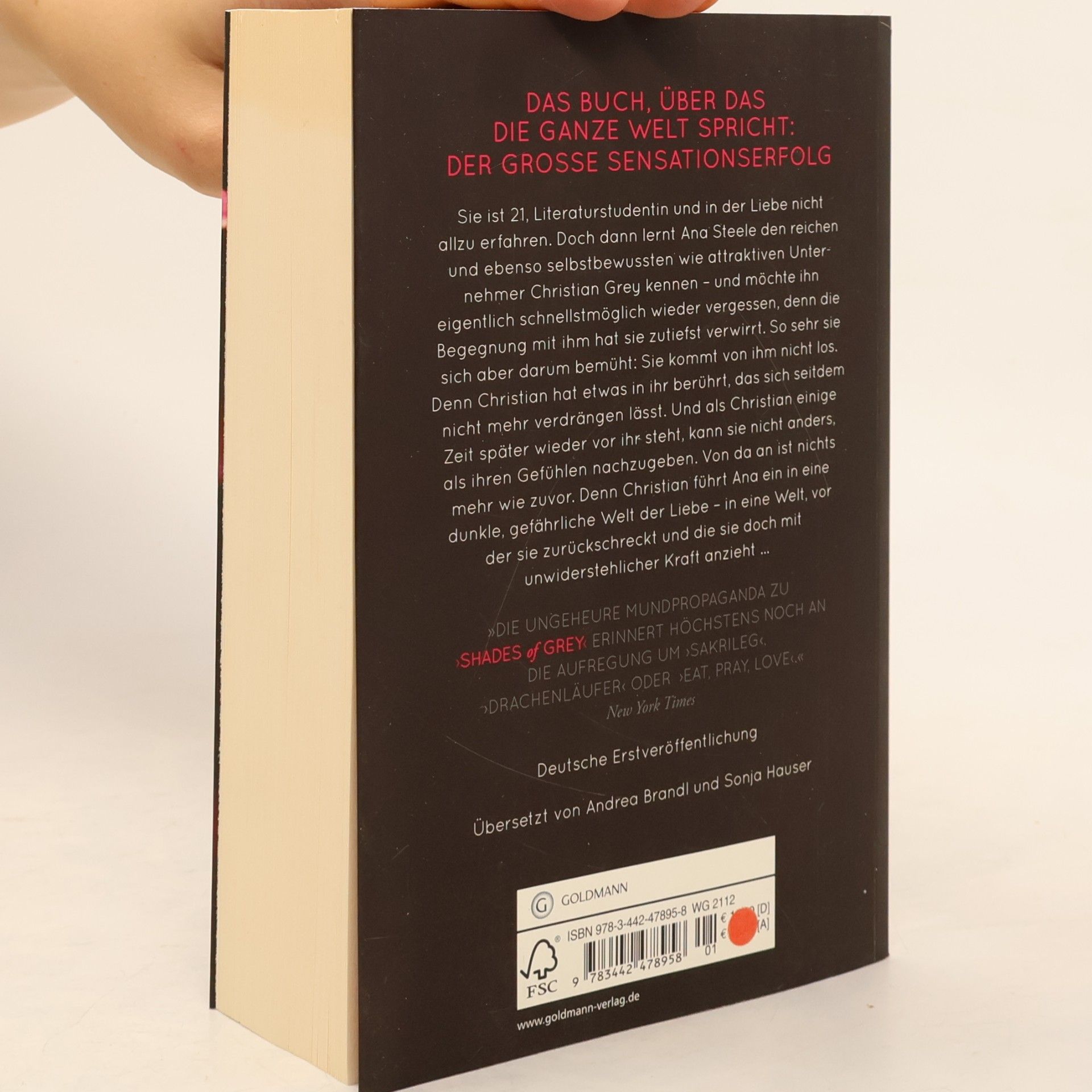 E. L. James Shades of Grey. Geheimes Verlangen