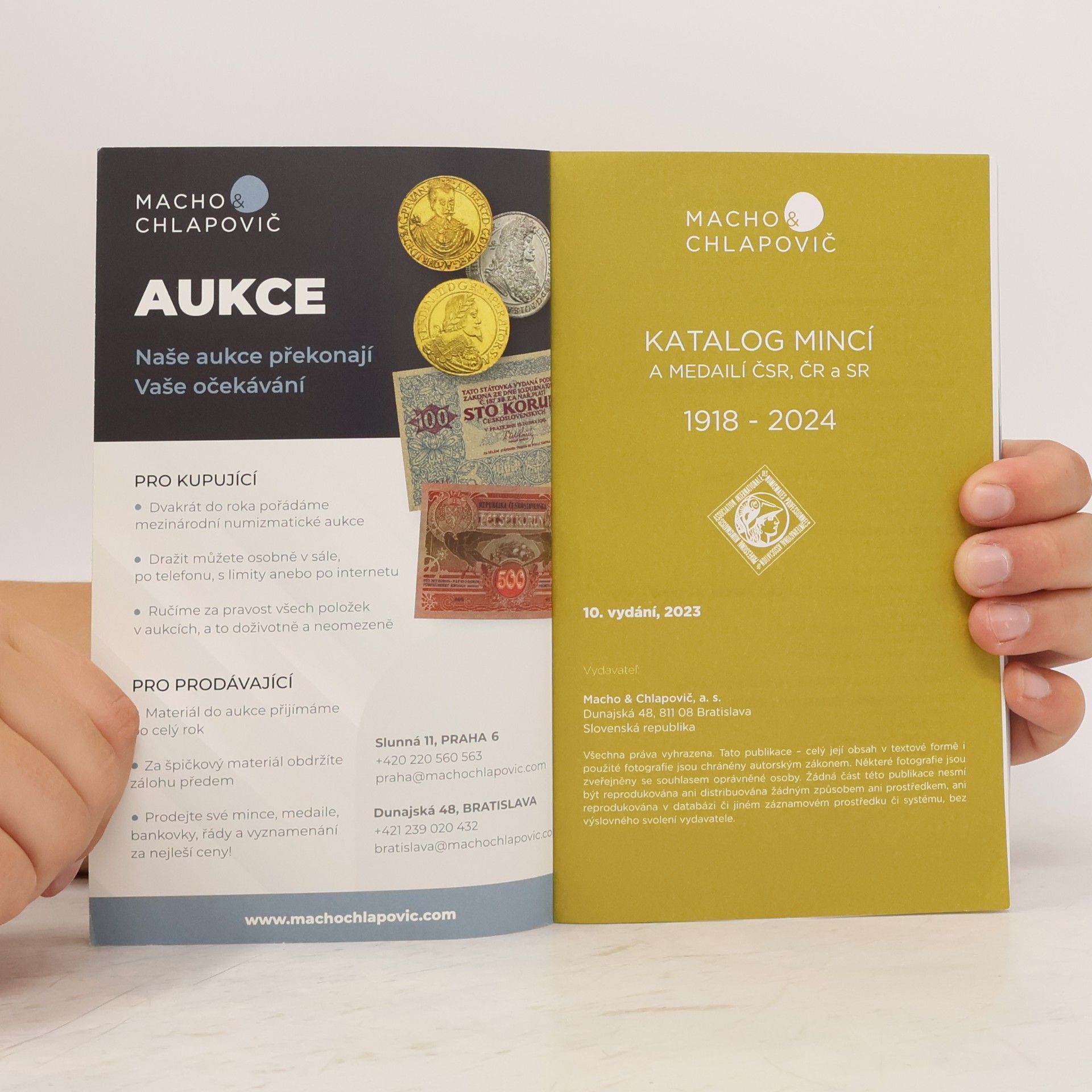 Kolektiv autorů Katalog mincí a medailí ČSR, ČR A SR. 1918-2024