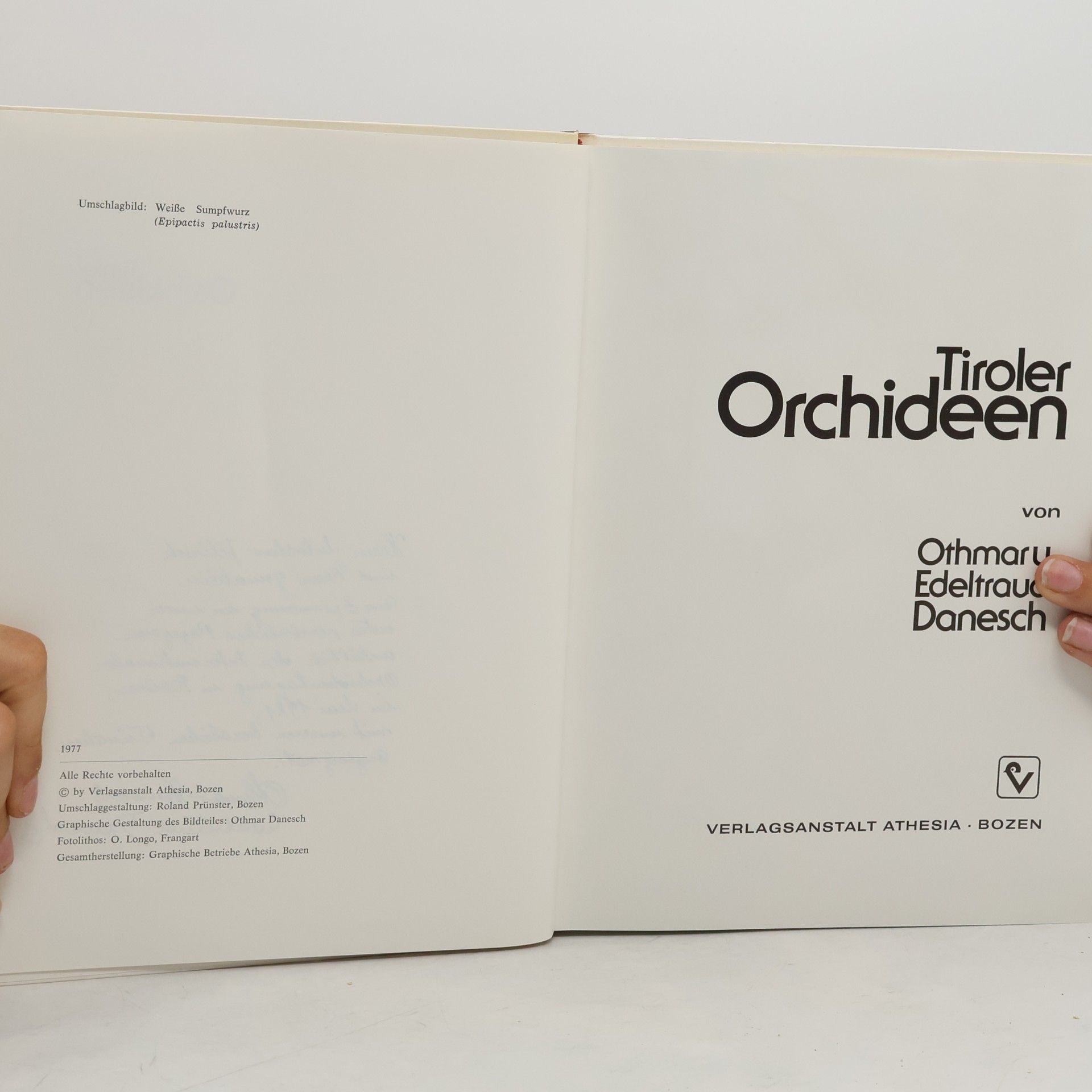 Othmar Danesch Tiroler Orchideen