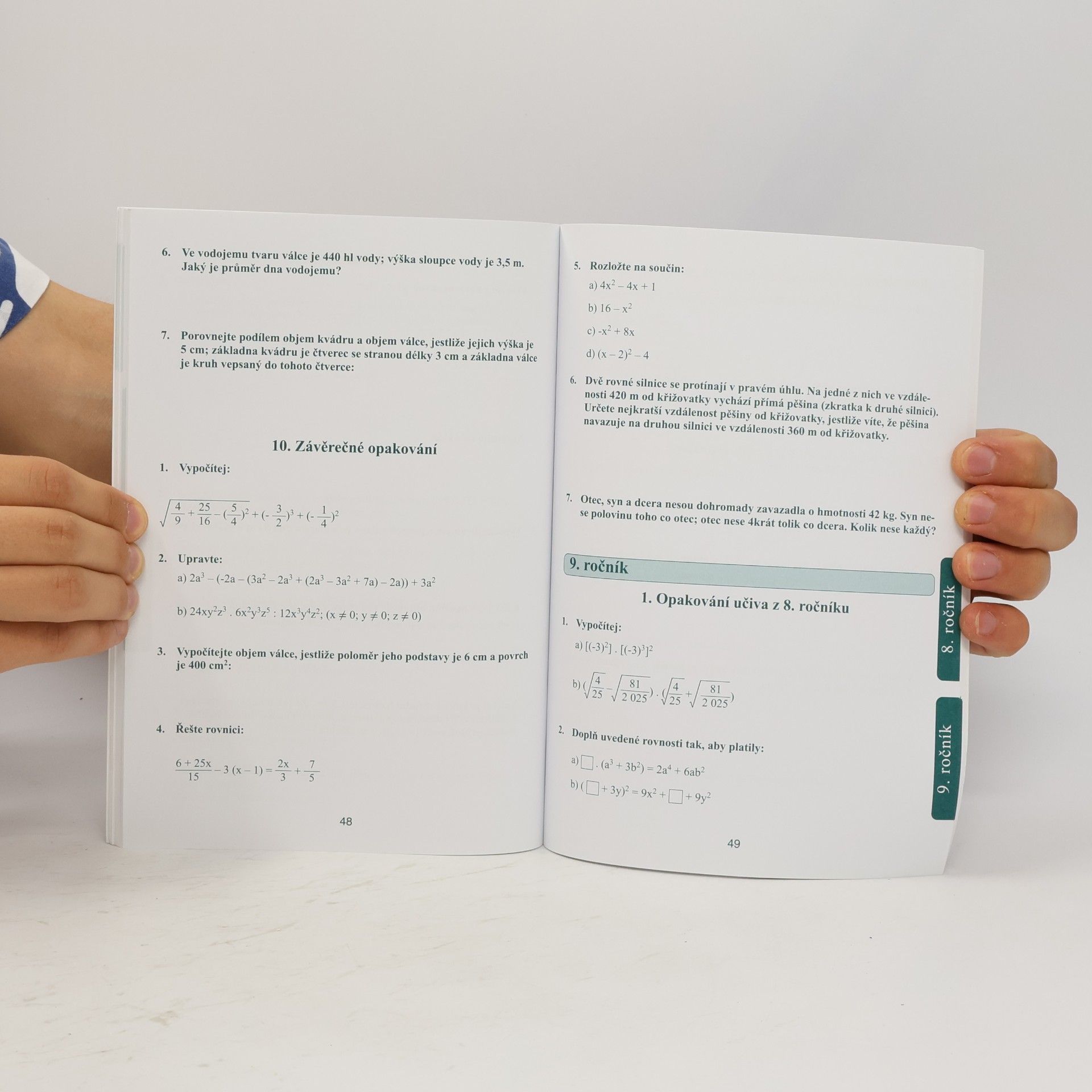 Jana Müllerová Matematika pro 6. 7. 8. 9. ročník ZŠ. Kontrolní prověrky