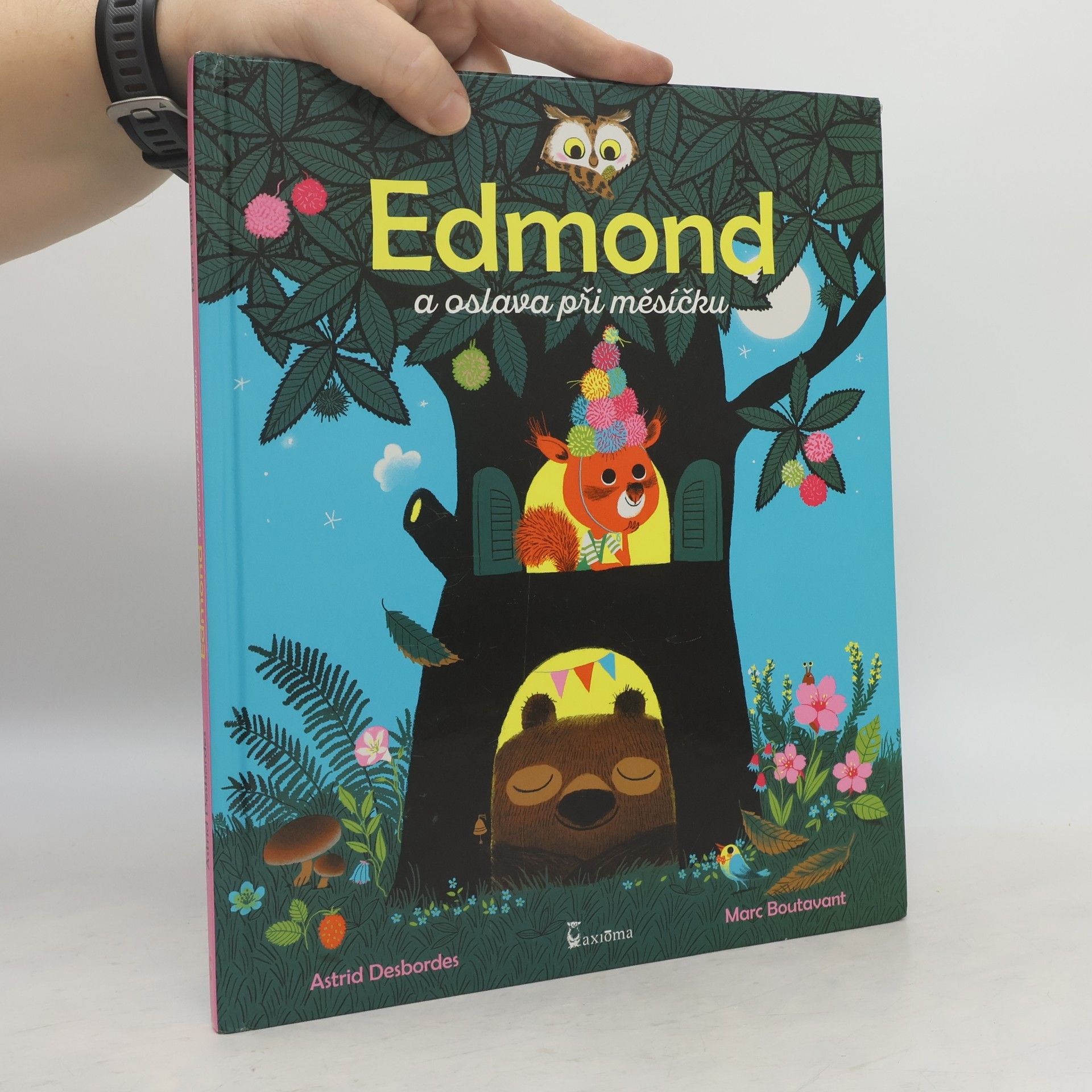 Astrid Desbordes Edmond a oslava při měsíčku