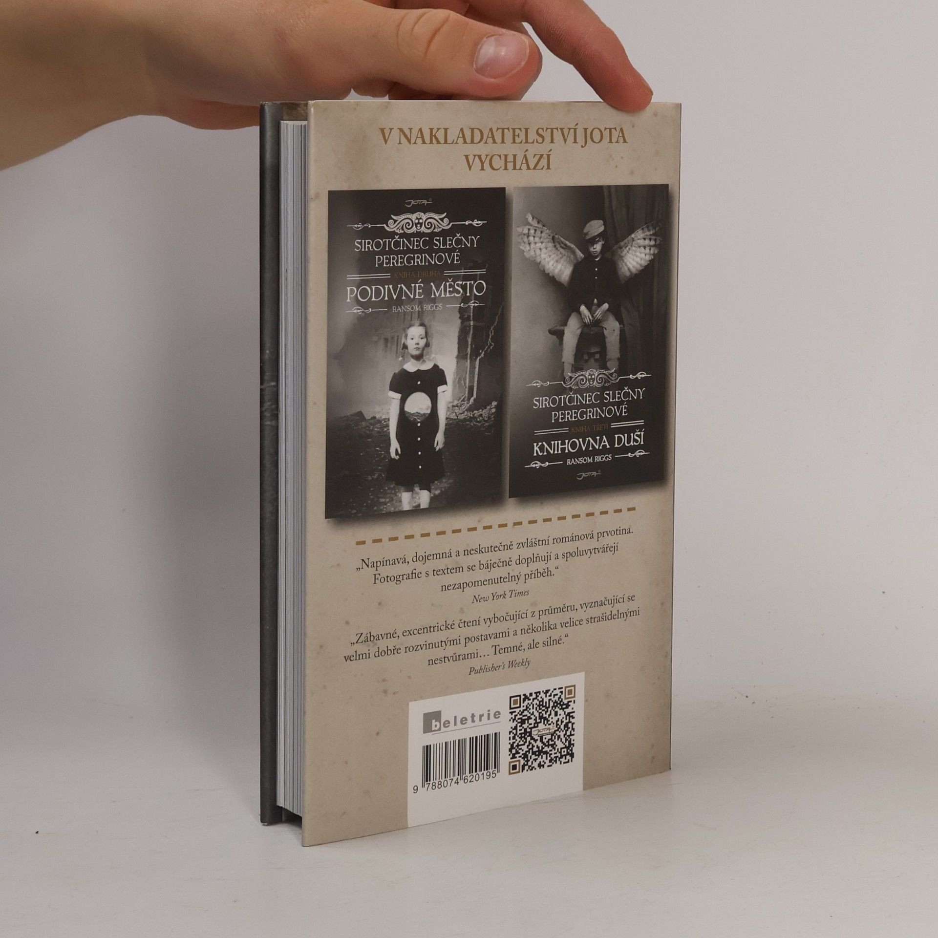 Ransom Riggs Sirotčinec slečny Peregrinové pro podivné děti