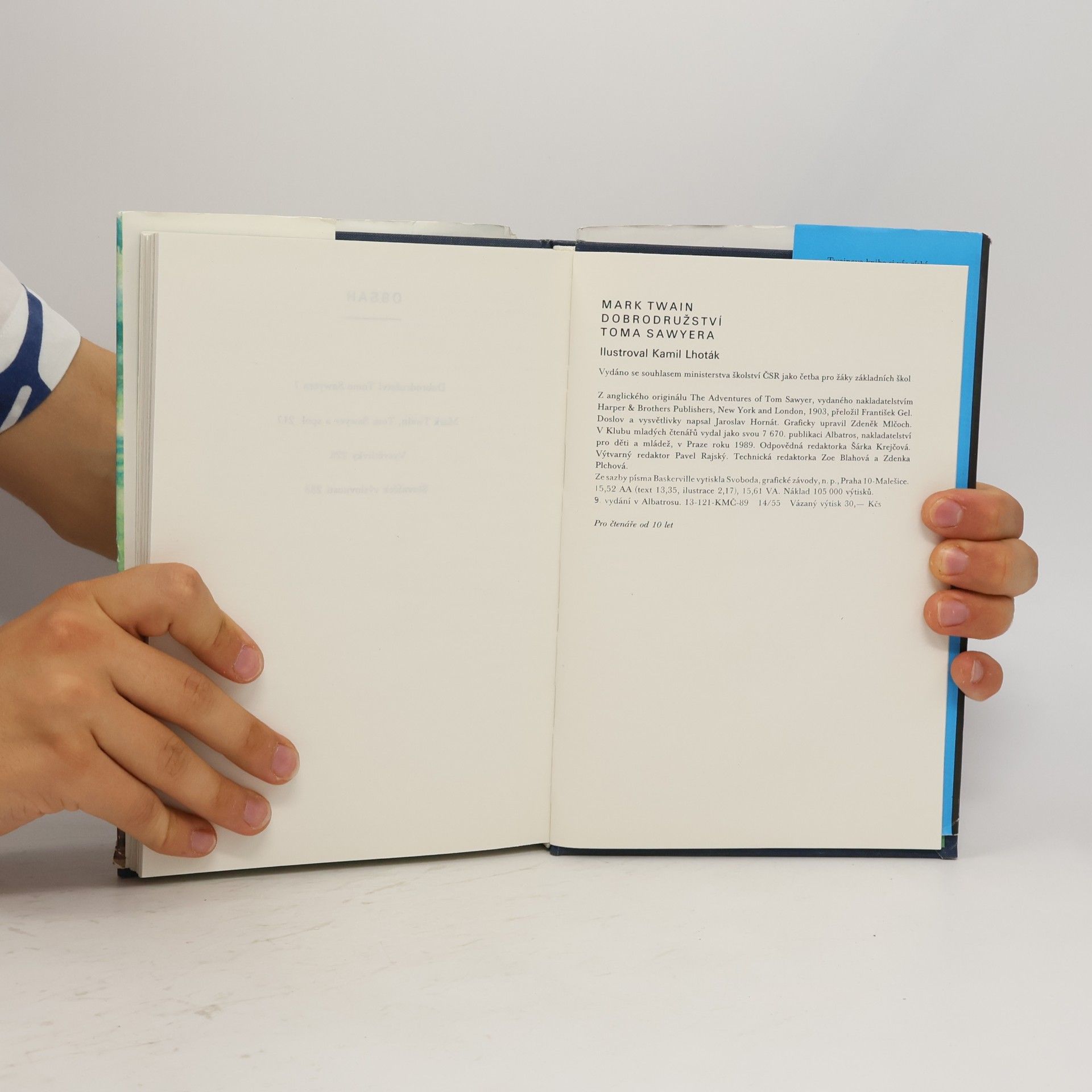 Mark Twain Dobrodružství Toma Sawyera