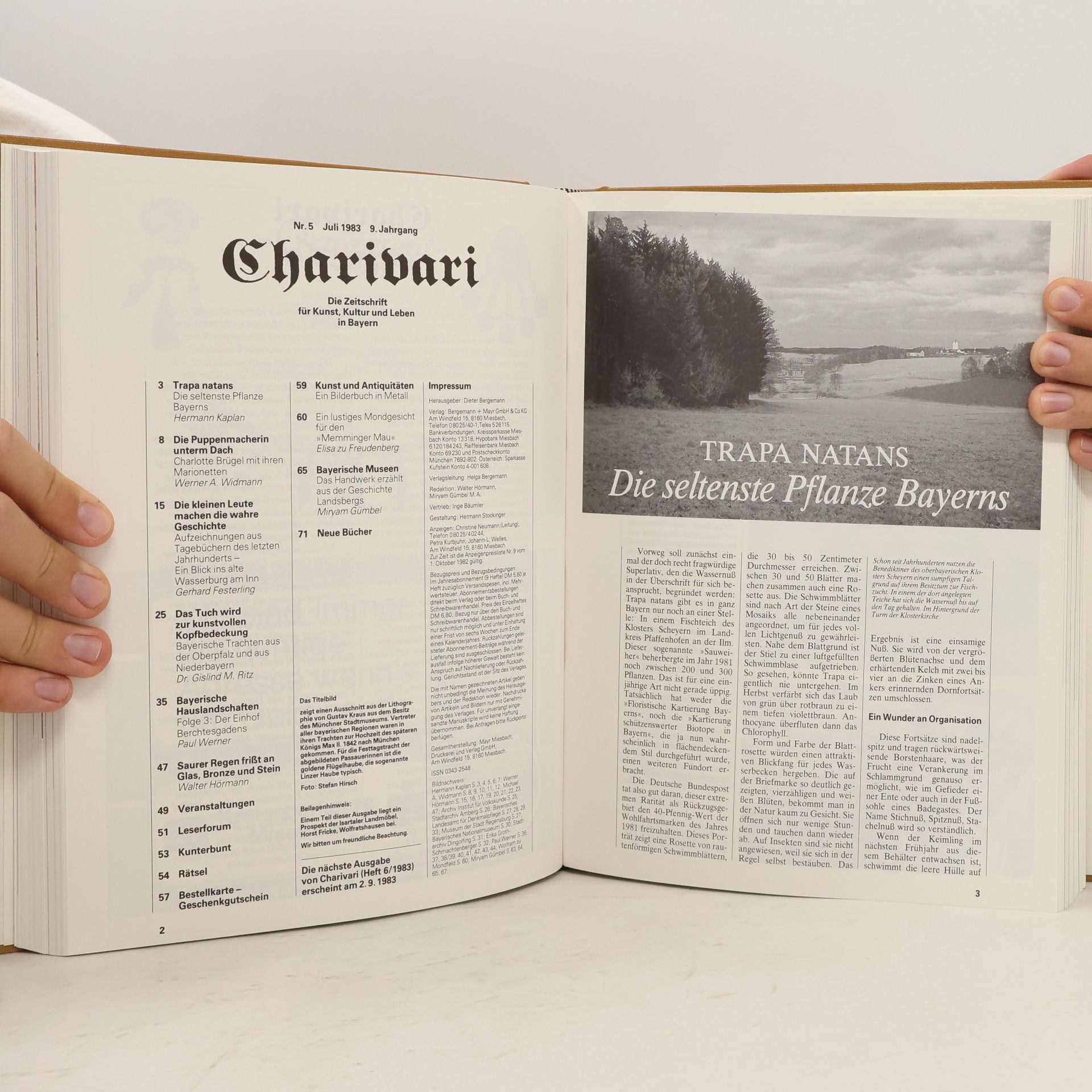 kolektiv Charivari. Jahresverzeichnis 1983