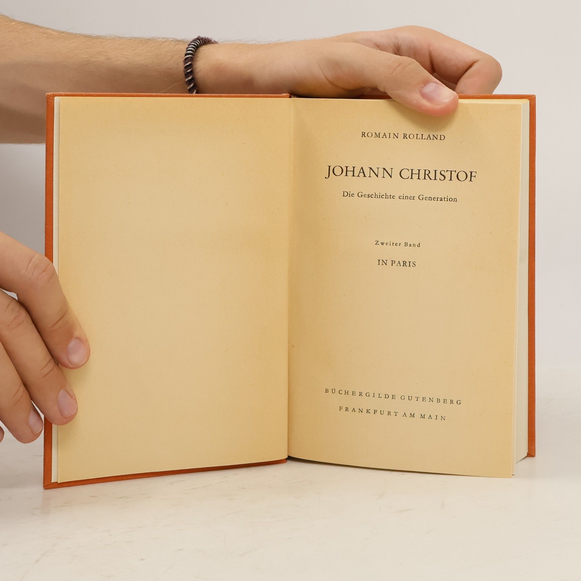 Romain Rolland Johann Christof II. Band