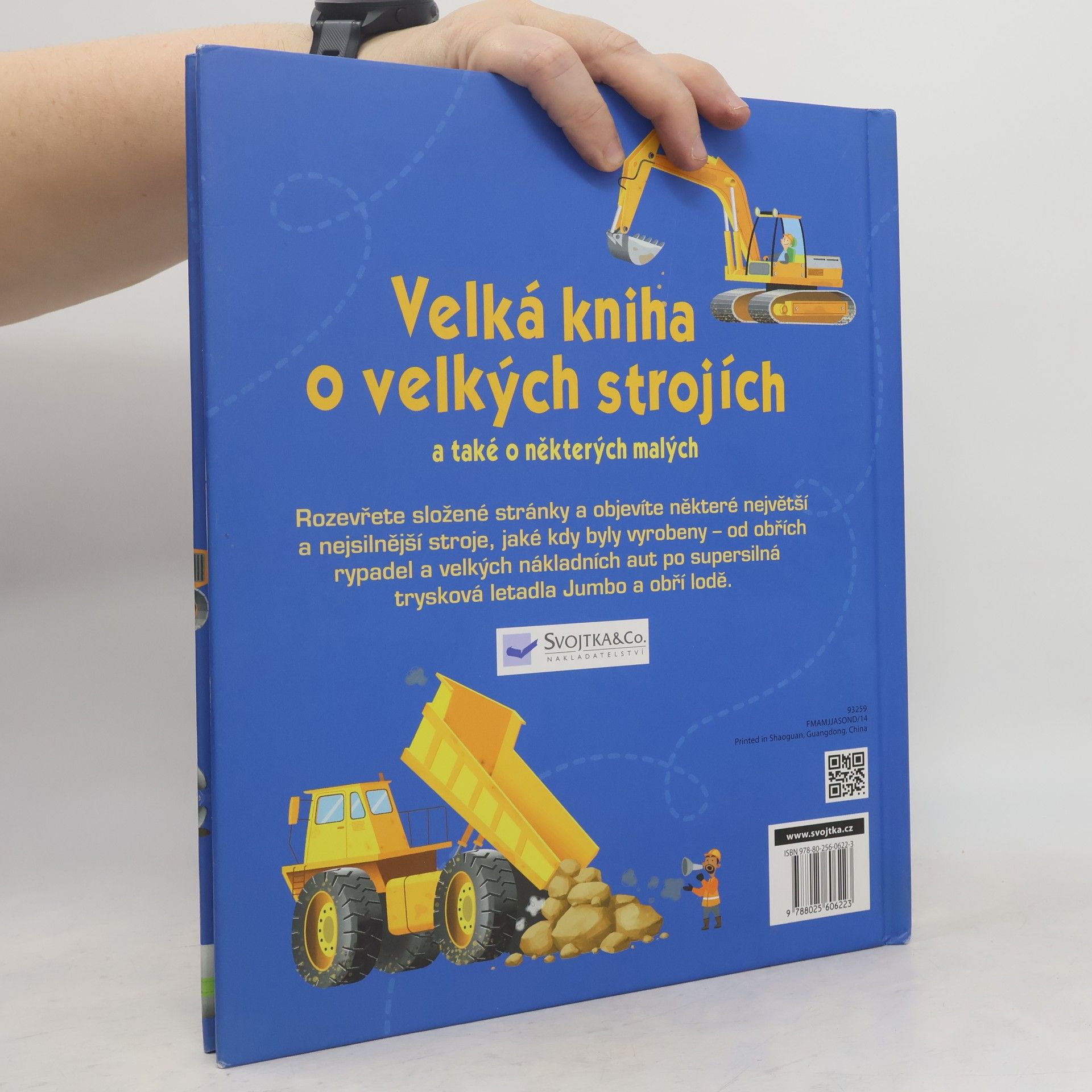 Minna Lacey Velká kniha o velkých strojích a také o některých malých