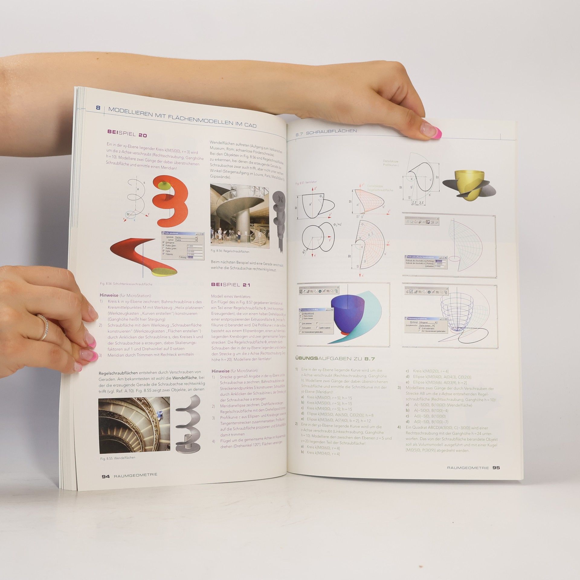 Dr. Gerhard Pillwein Raumgeometrie : Konstruieren und Visualisieren