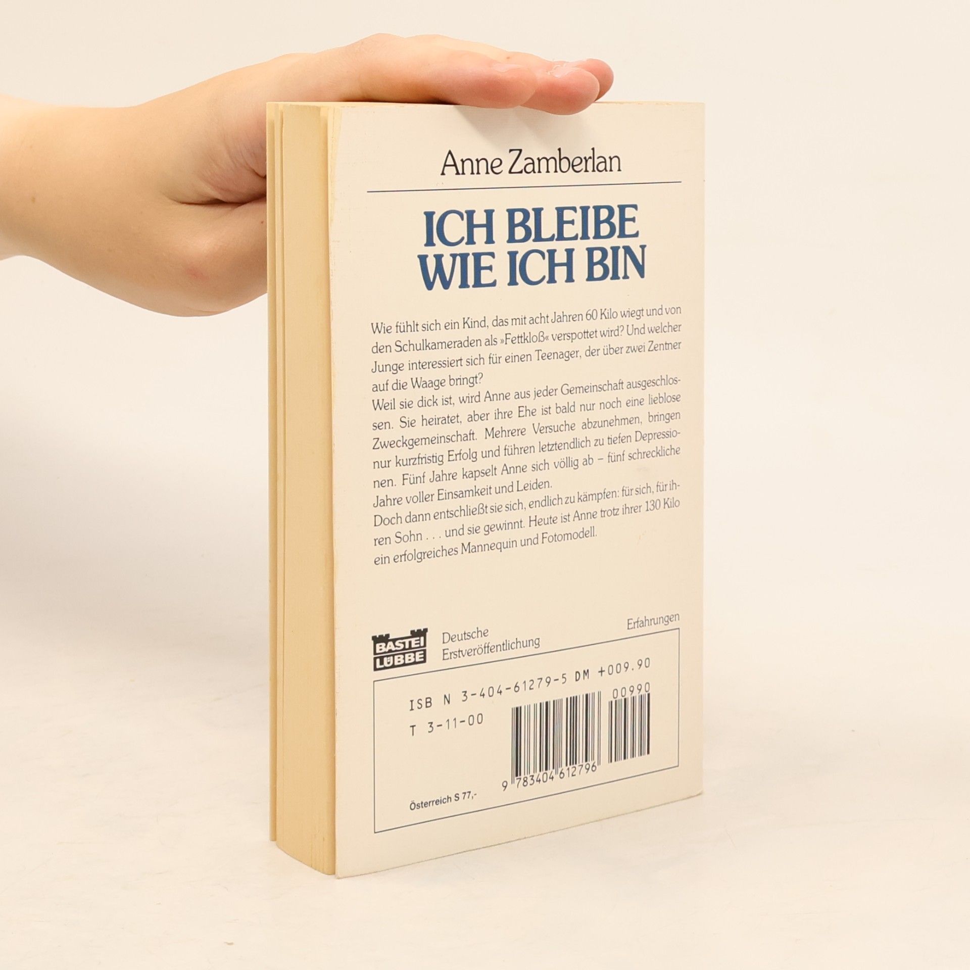 Anne Zamberlan Ich bleibe wie ich bin