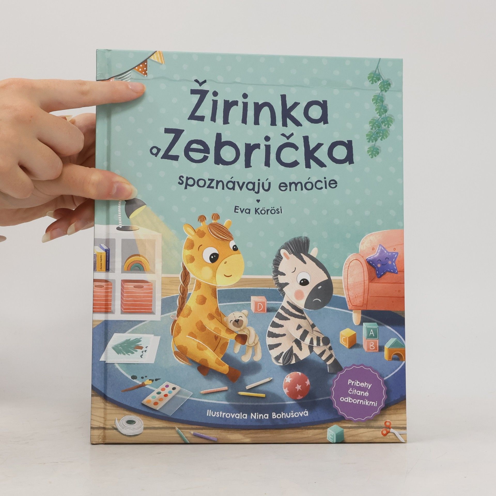 Eva Kőrösi Žirinka a Zebrička spoznávajú emócie
