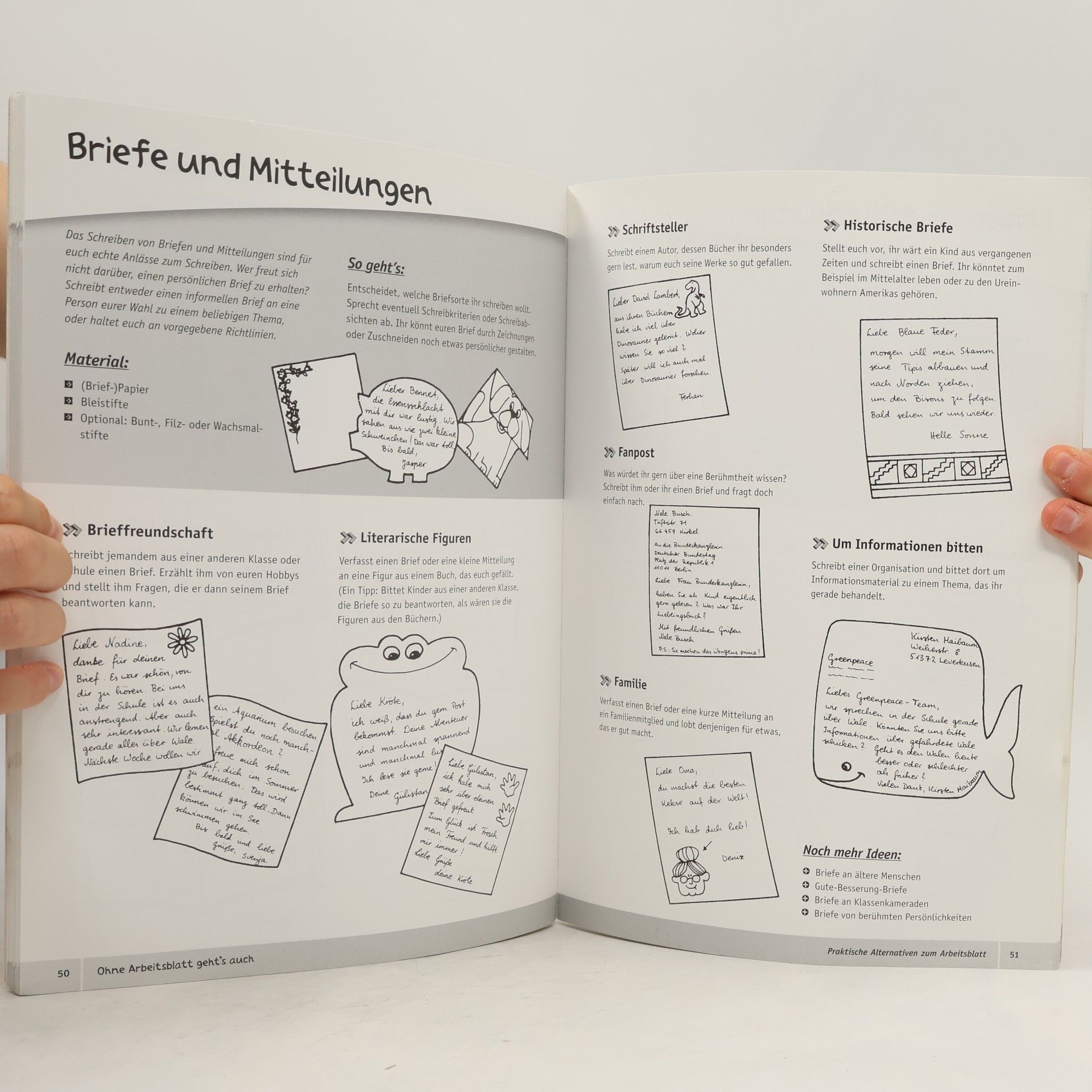 Karen Bauer Ohne Arbeitsblatt geht's auch!