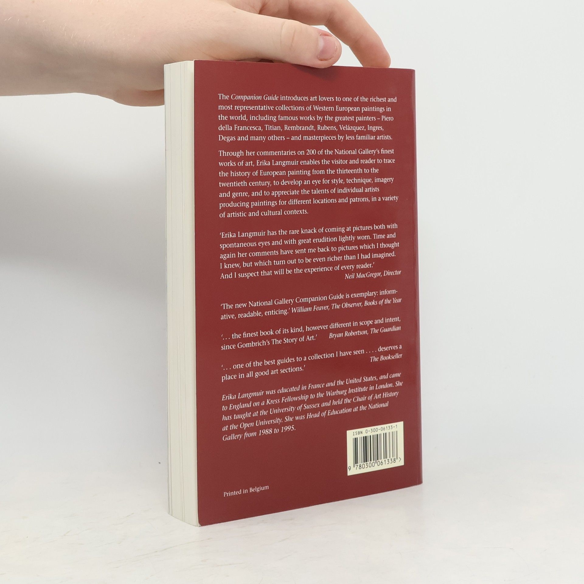 Erika Langmuir The National Gallery Companion Guide