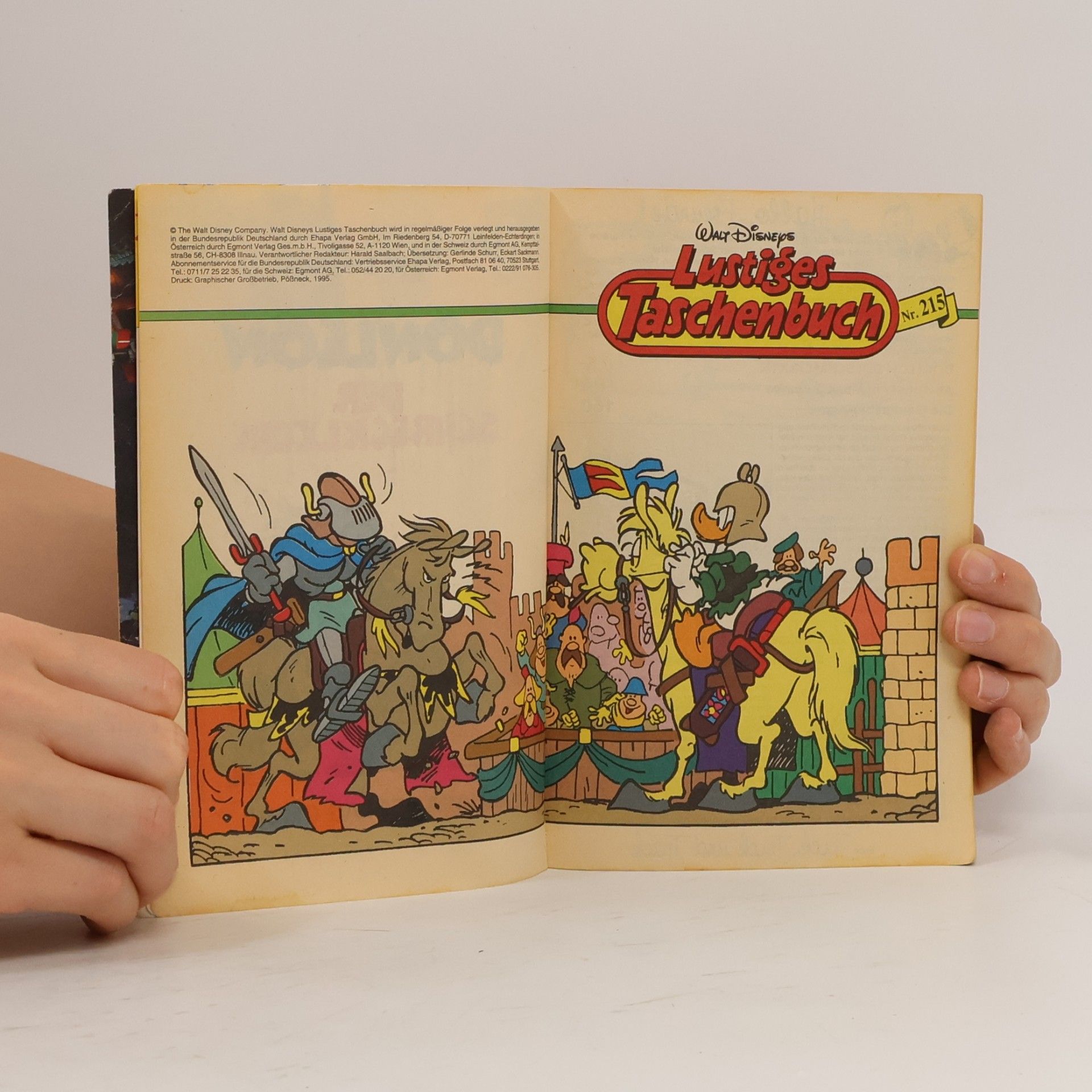 Walt Disney Lustiges Taschenbuch 215. Donleon der Schreckliche