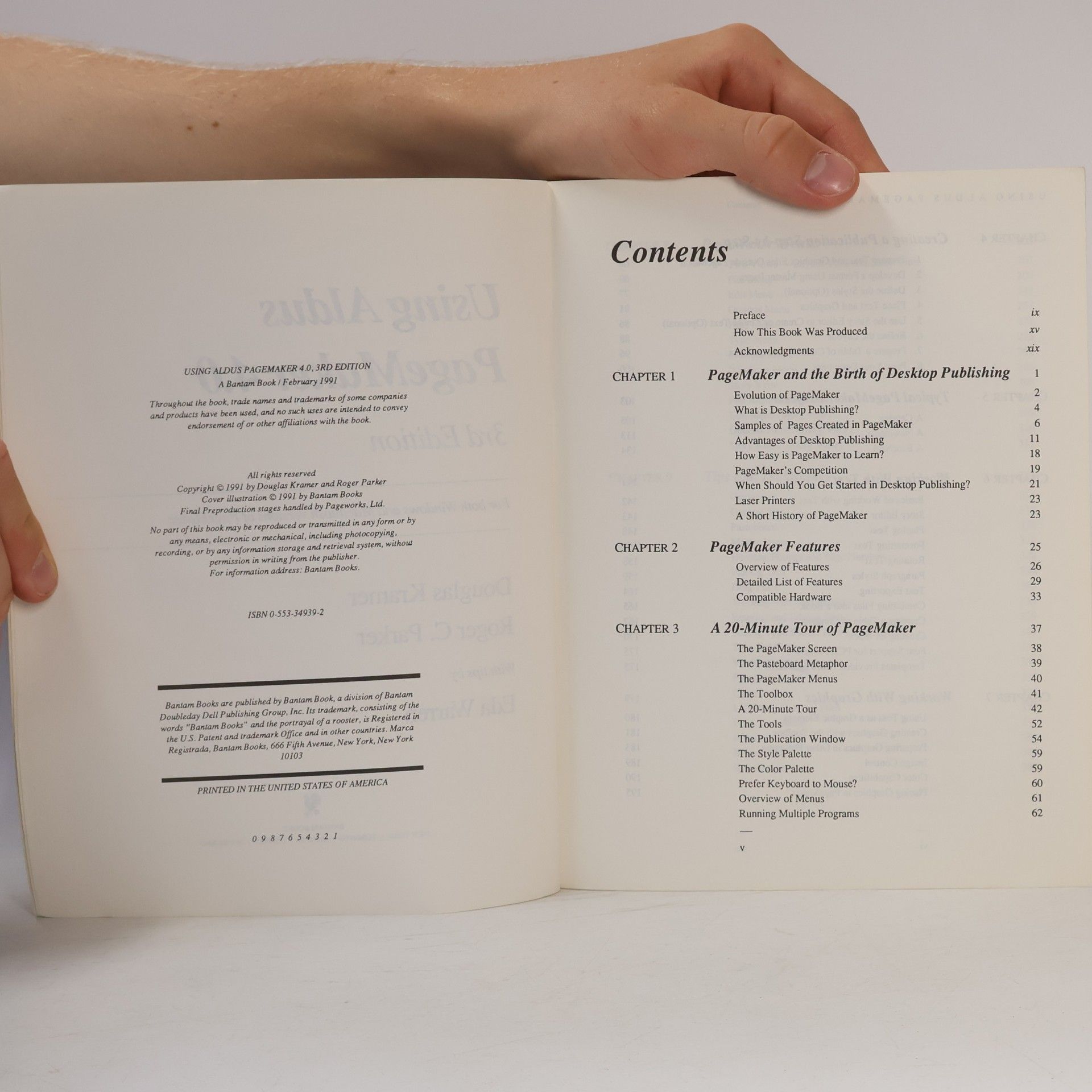 Douglas Kramer Using Aldus PageMaker 4.0