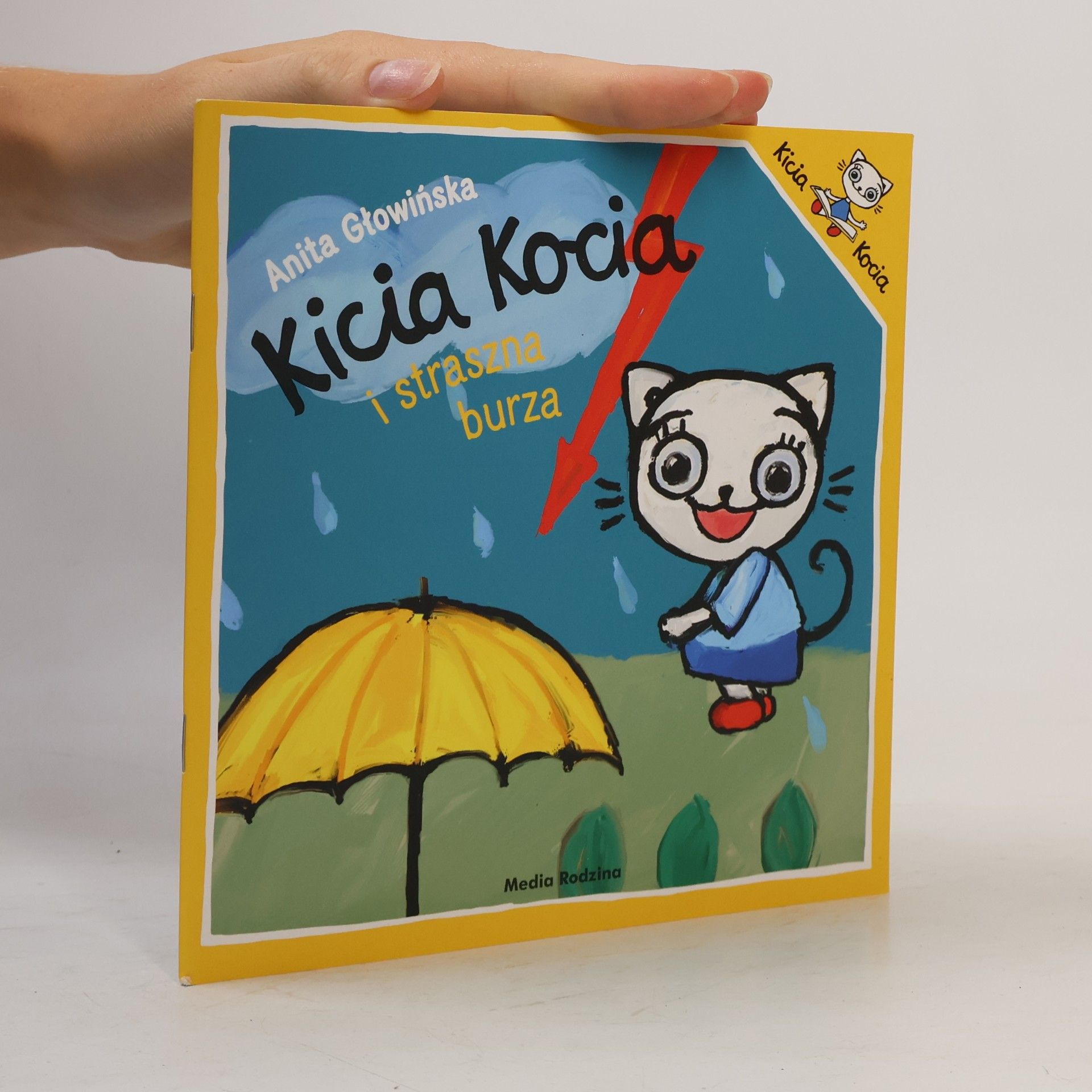 Anita Głowińska Kicia Kocia i straszna burza