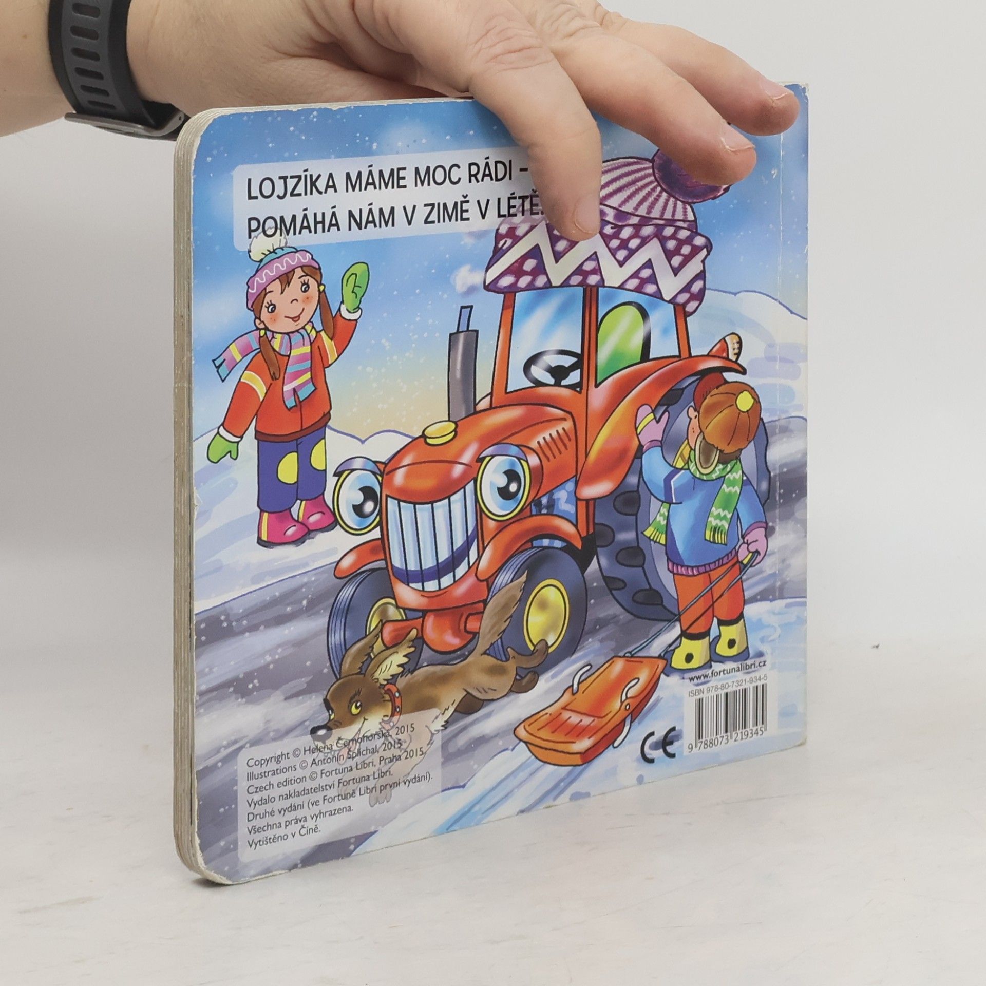 Antonín Šplíchal Traktor Lojzík pomáhá