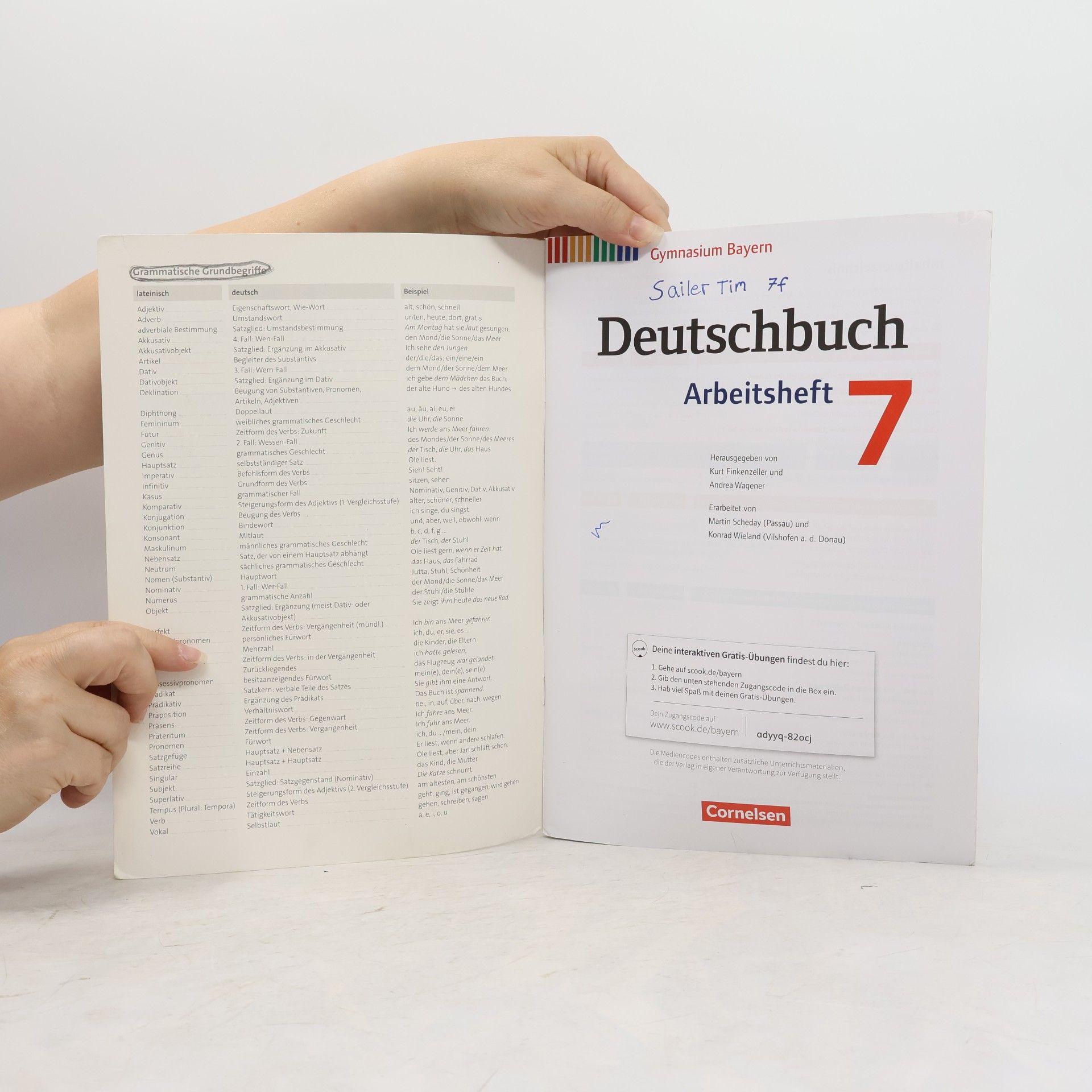 Konrad Wieland Gymnasium Bayern - 7: Deutschbuch