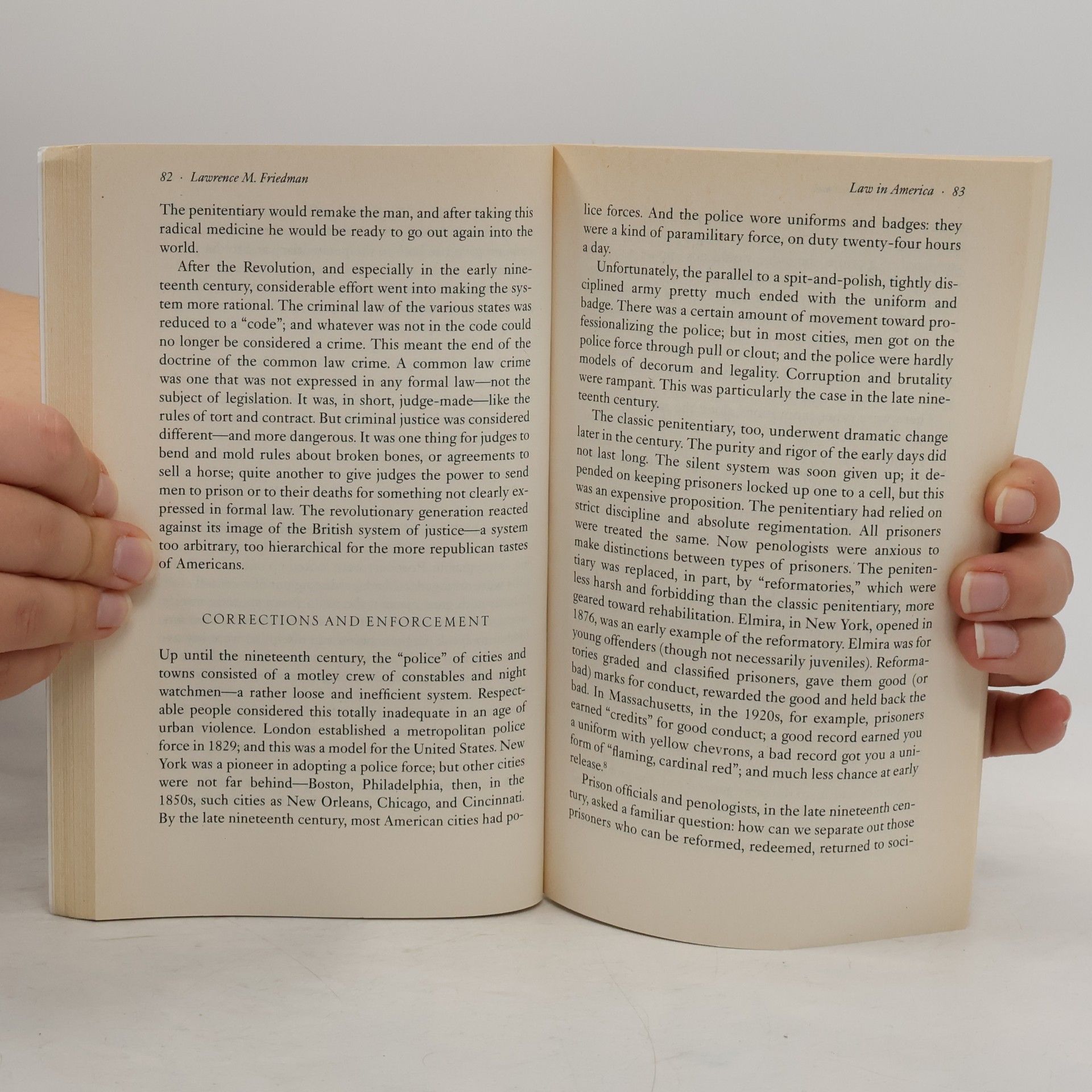 Lawrence Friedmann Modern Library Chronicles - 10: Law in America