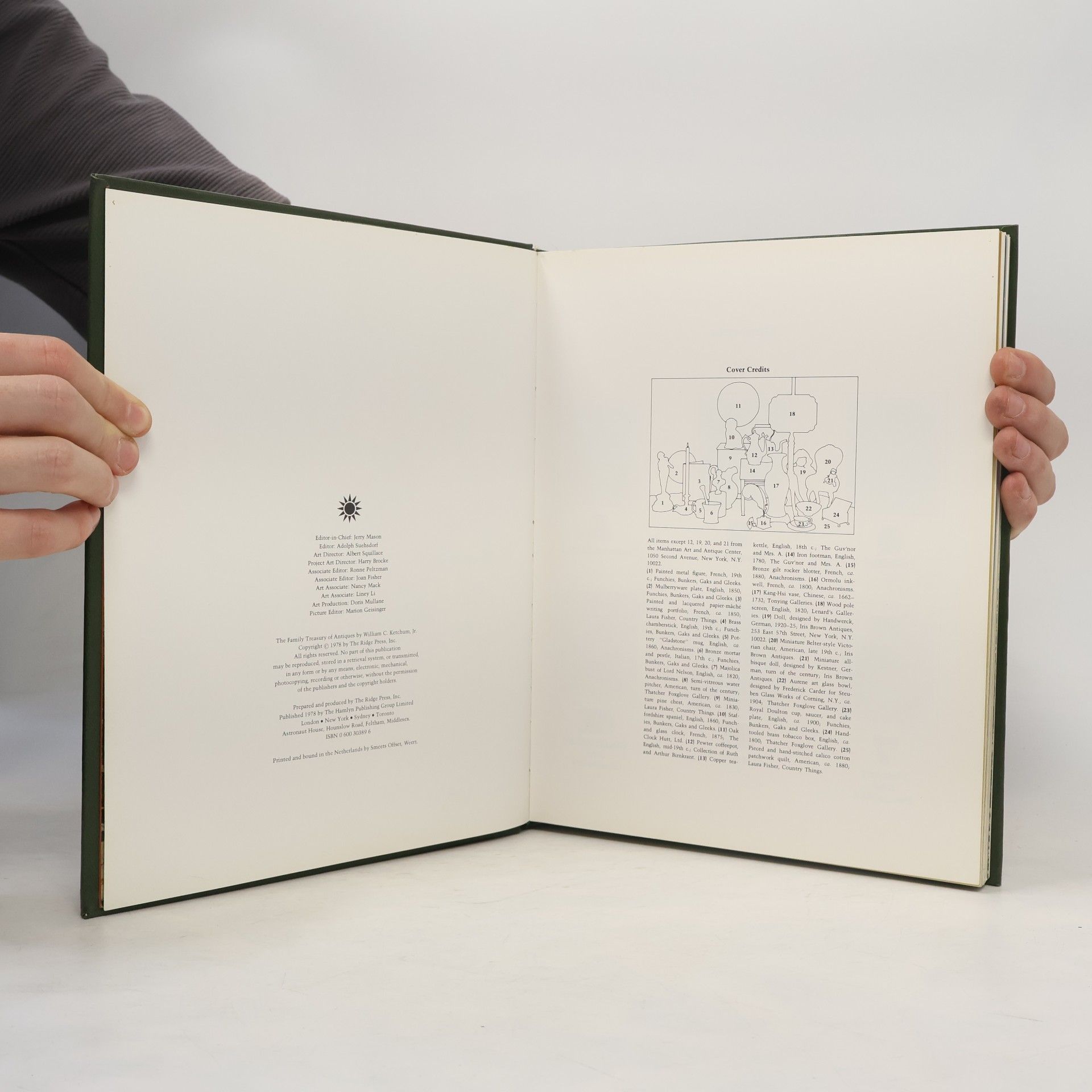 Various authors The Family Treasury of Antiques