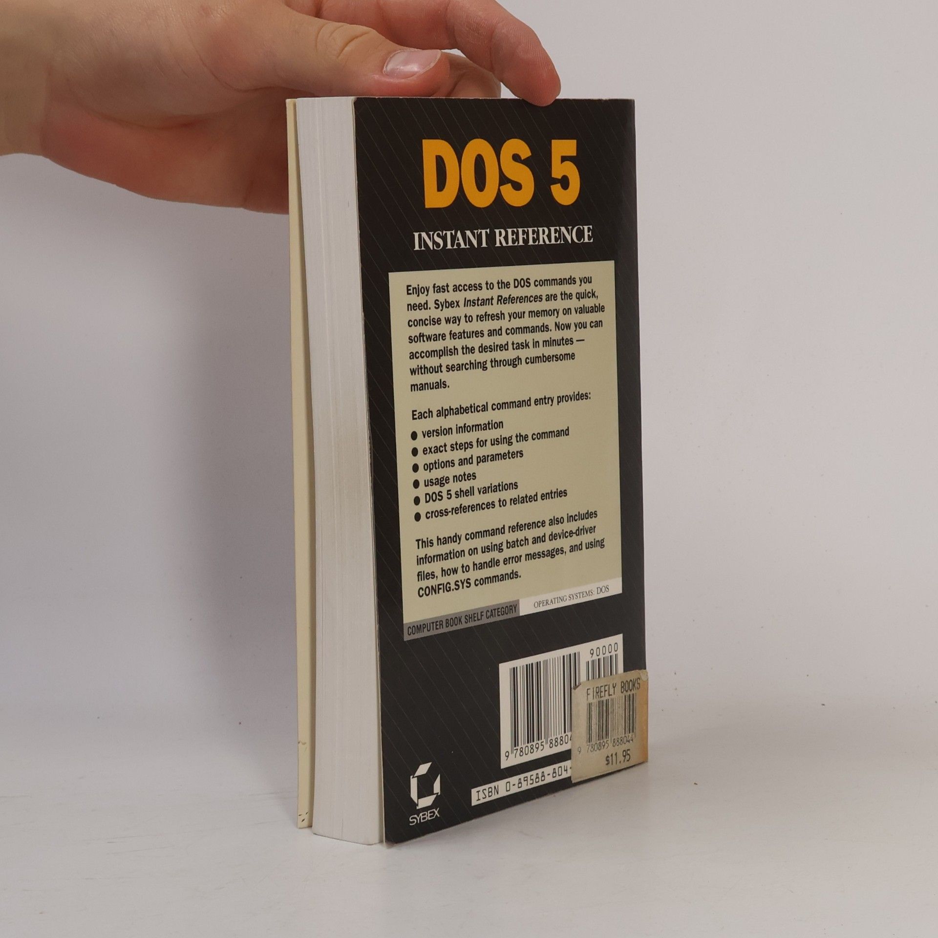 Robert M. Thomas DOS 5 Instant Reference