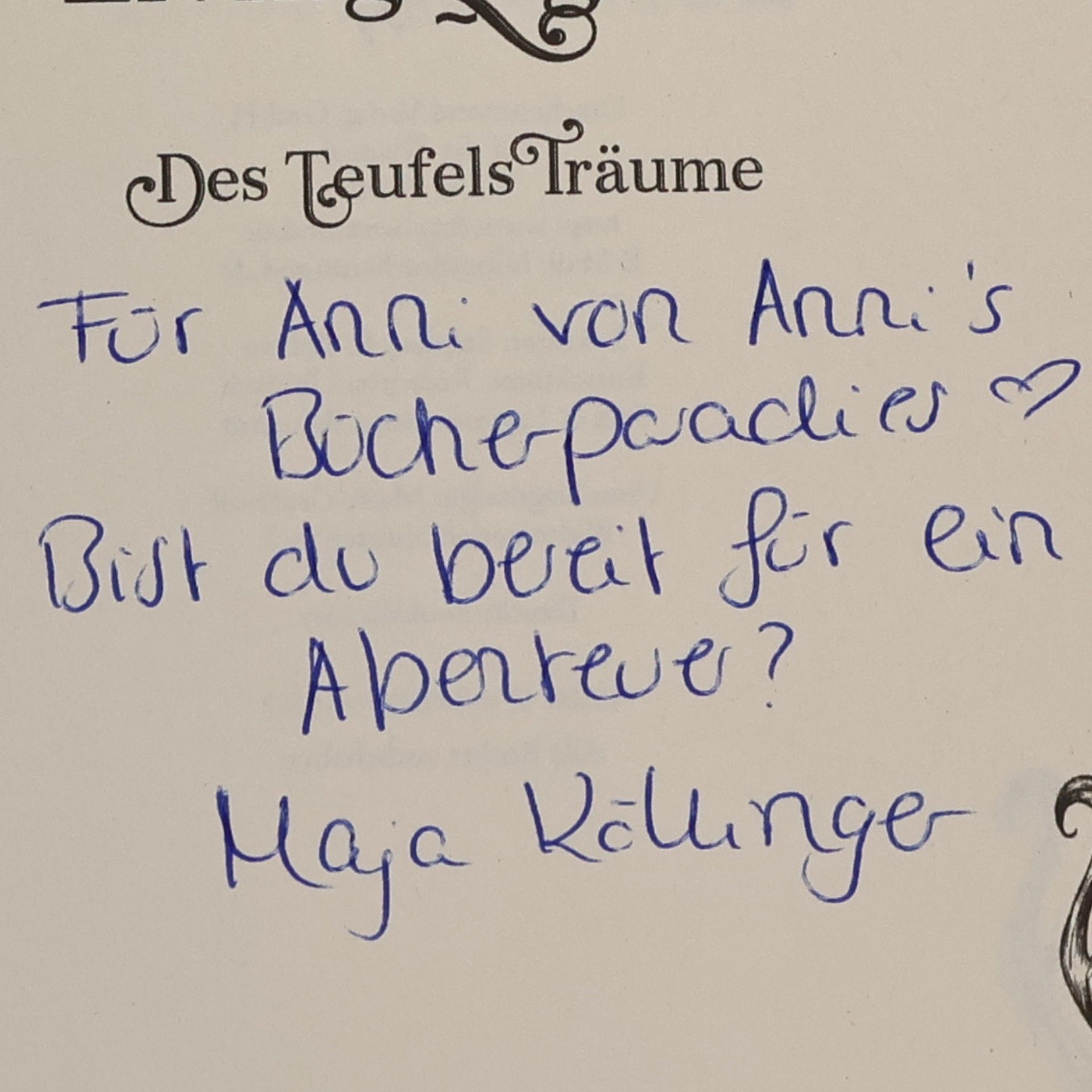 Maja Köllinger Des Teufels Träume