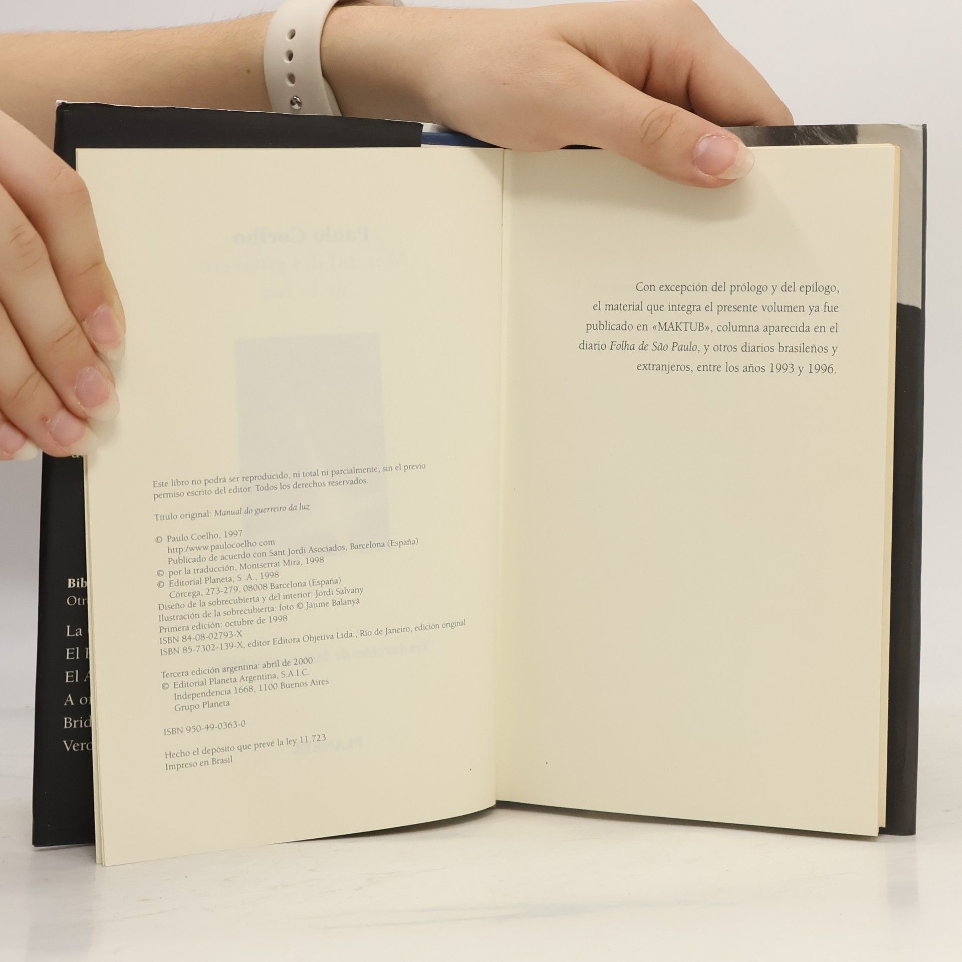 Paulo Coelho Manual del guerrero de la luz