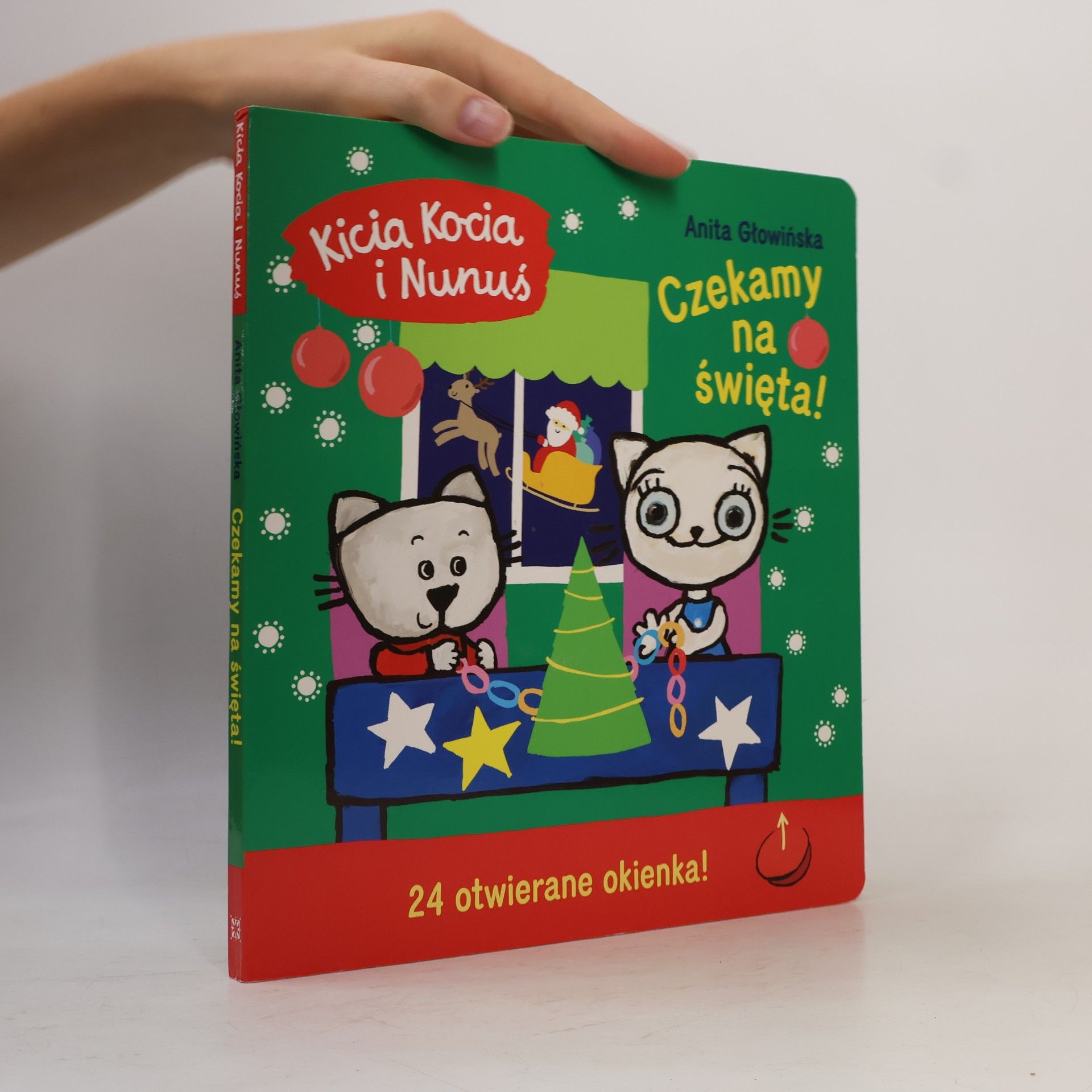 Anita Głowińska Kicia Kocia i Nunuś. Czekamy na święta! - 24 otwierane okienka!