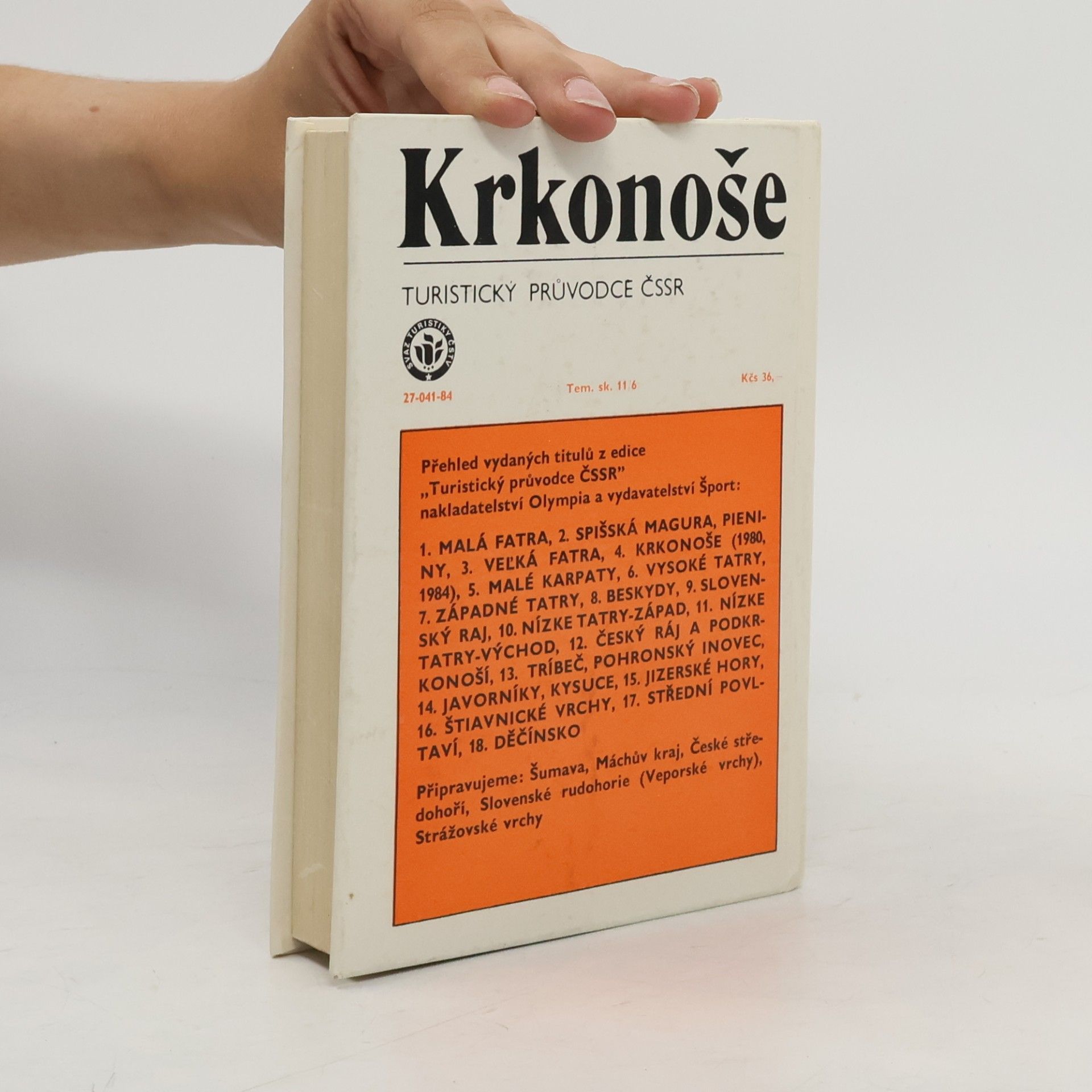 Collectif d'auteurs Krkonoše. Turistický průvodce ČSSR