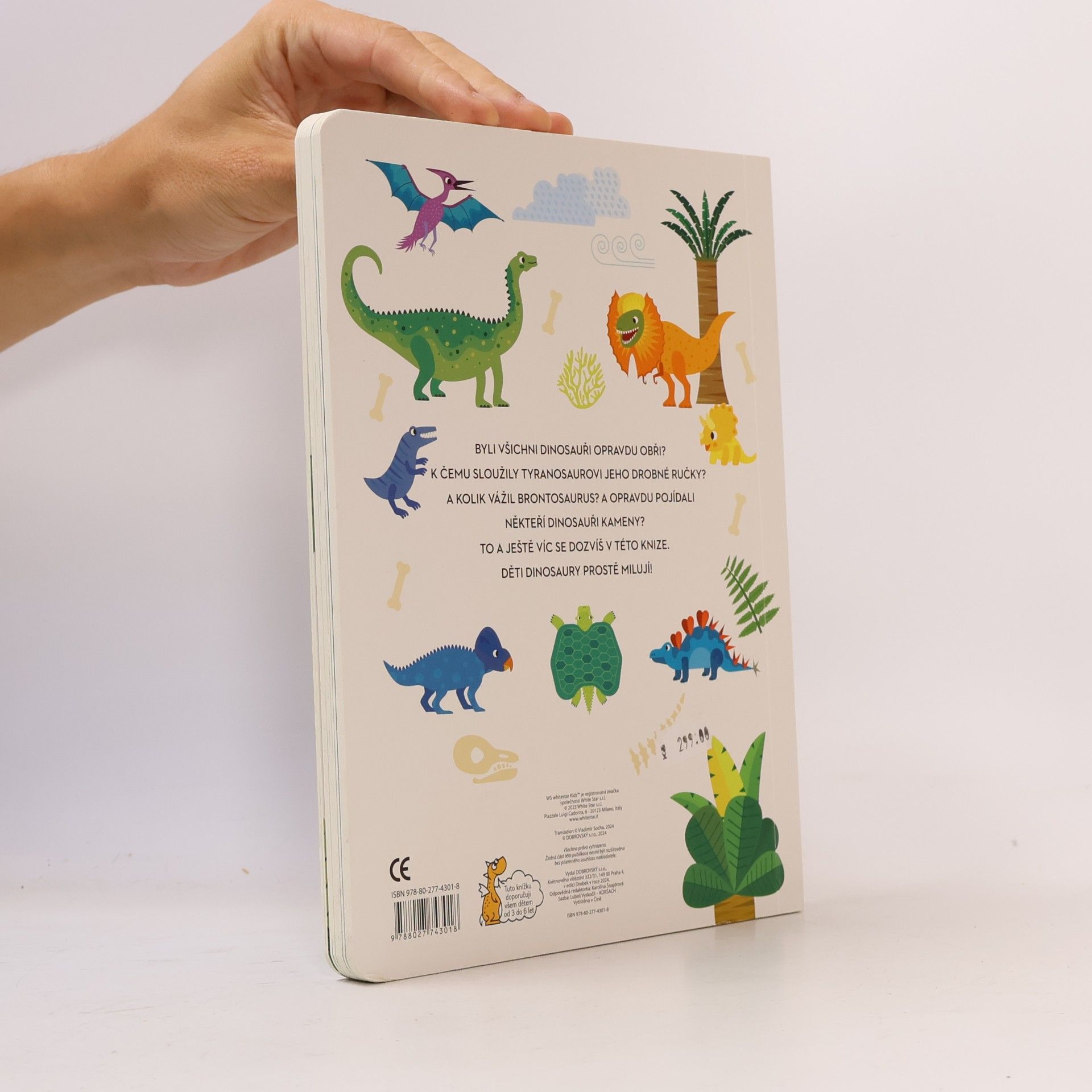 Agnese Baruzzi Moje velká kniha dinosaurů