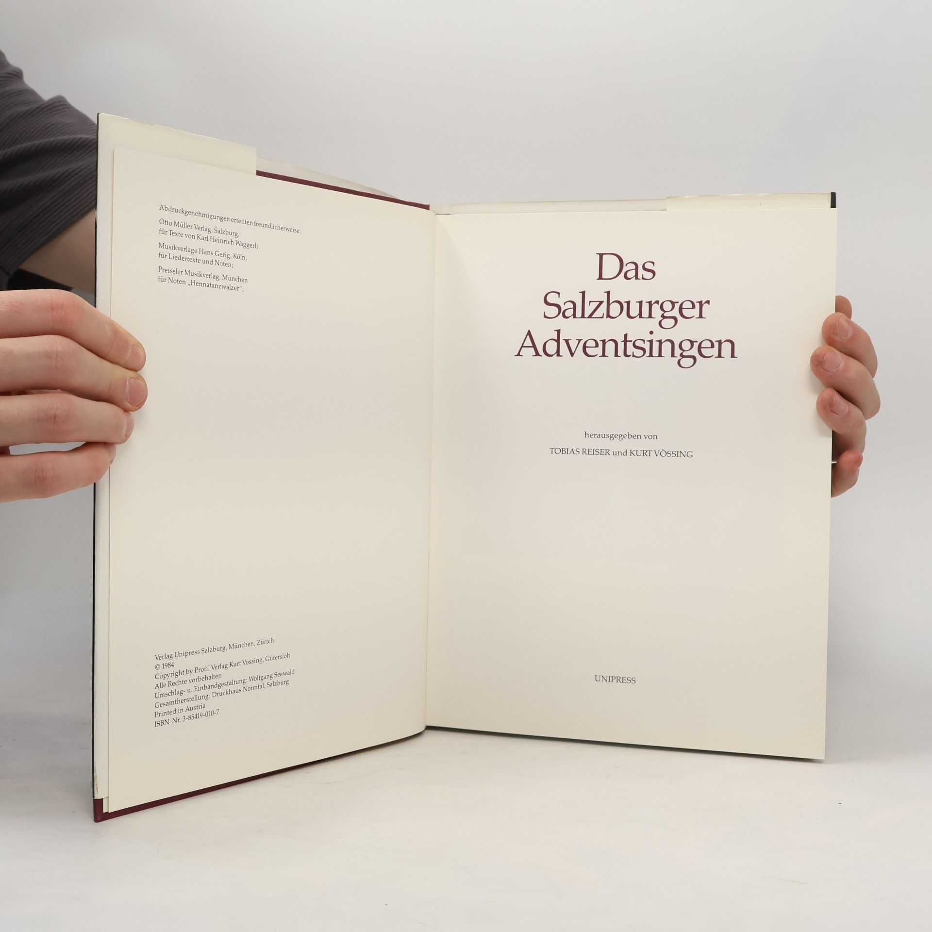 Tobias Reiser Das Salzburger Adventsingen