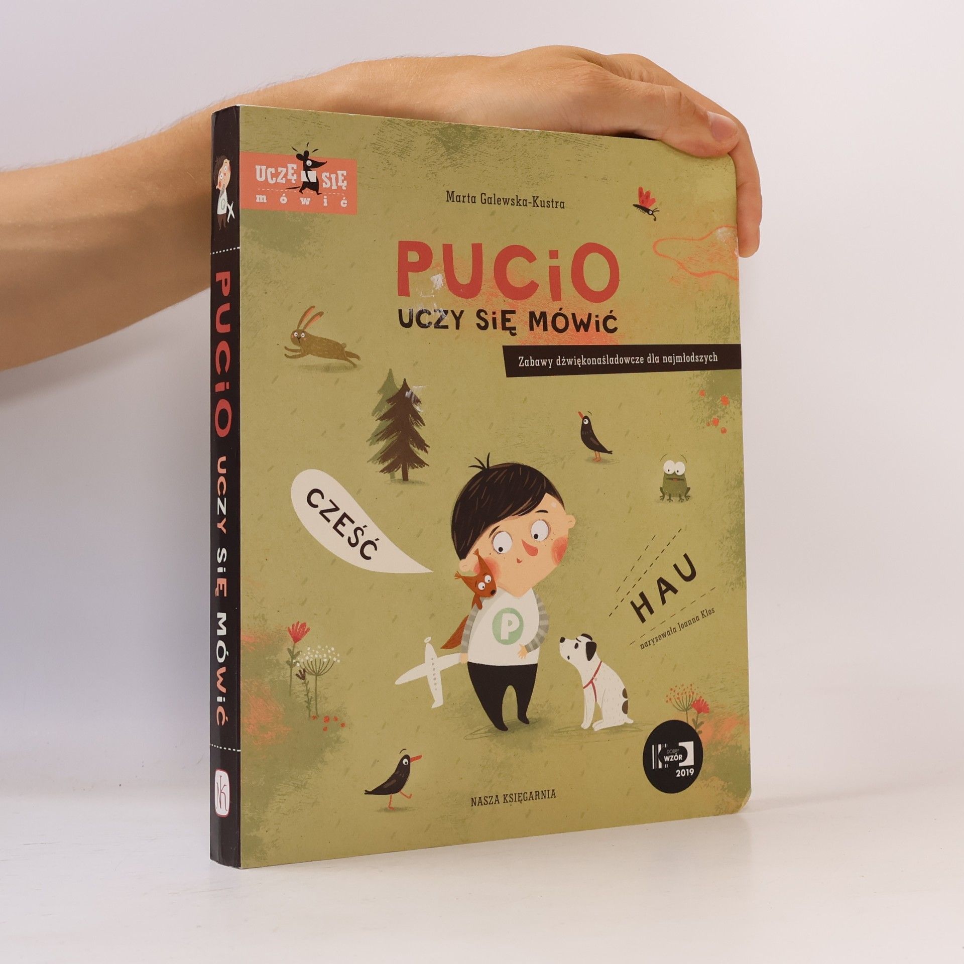 Pucio uczy się mówić