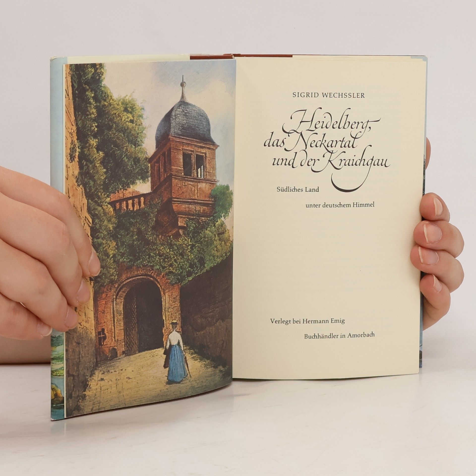 Sigrid Wechssler Heidelberg, das Neckartal und der Kraichgau