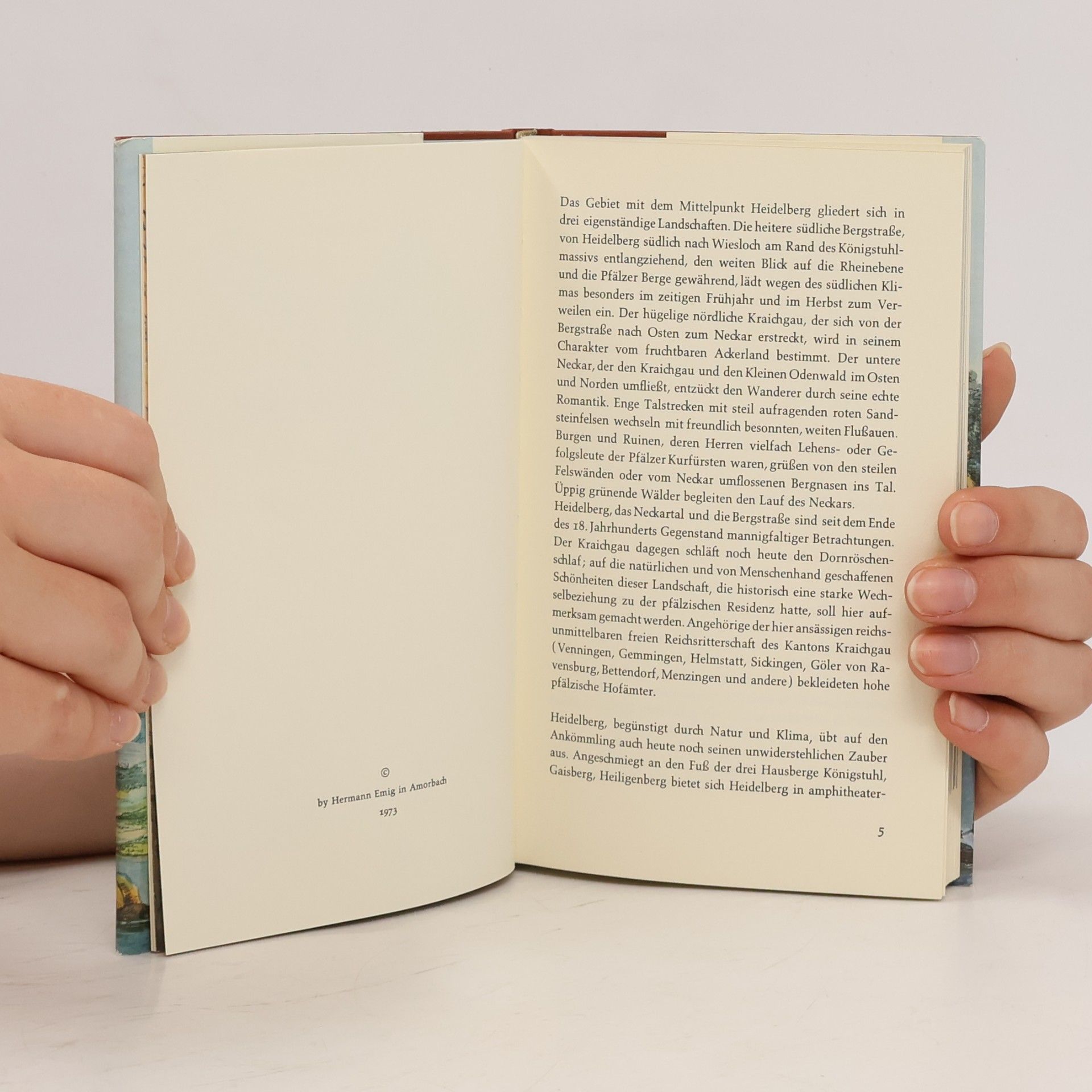 Sigrid Wechssler Heidelberg, das Neckartal und der Kraichgau